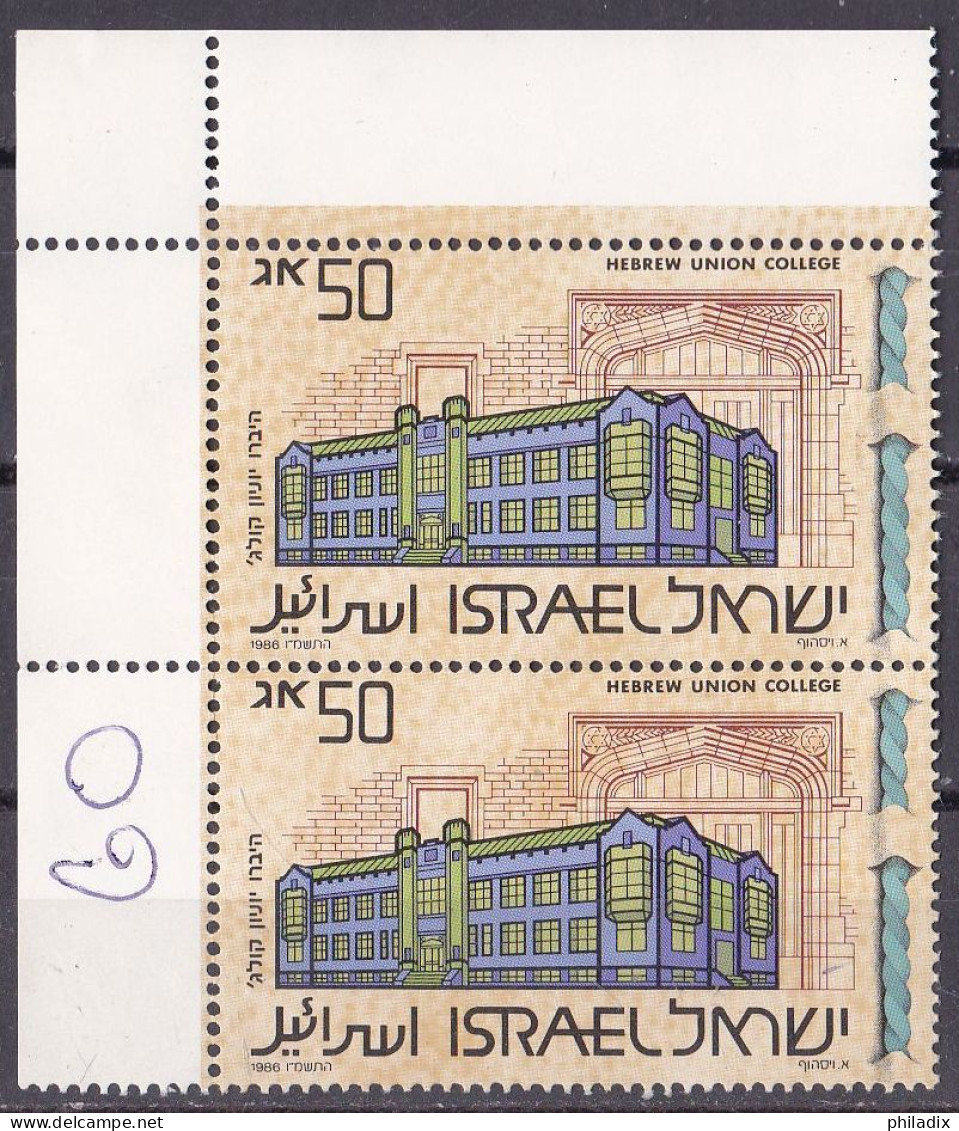 Israel Marke Von 1986 **/MNH (A2-6) - Unused Stamps (without Tabs)