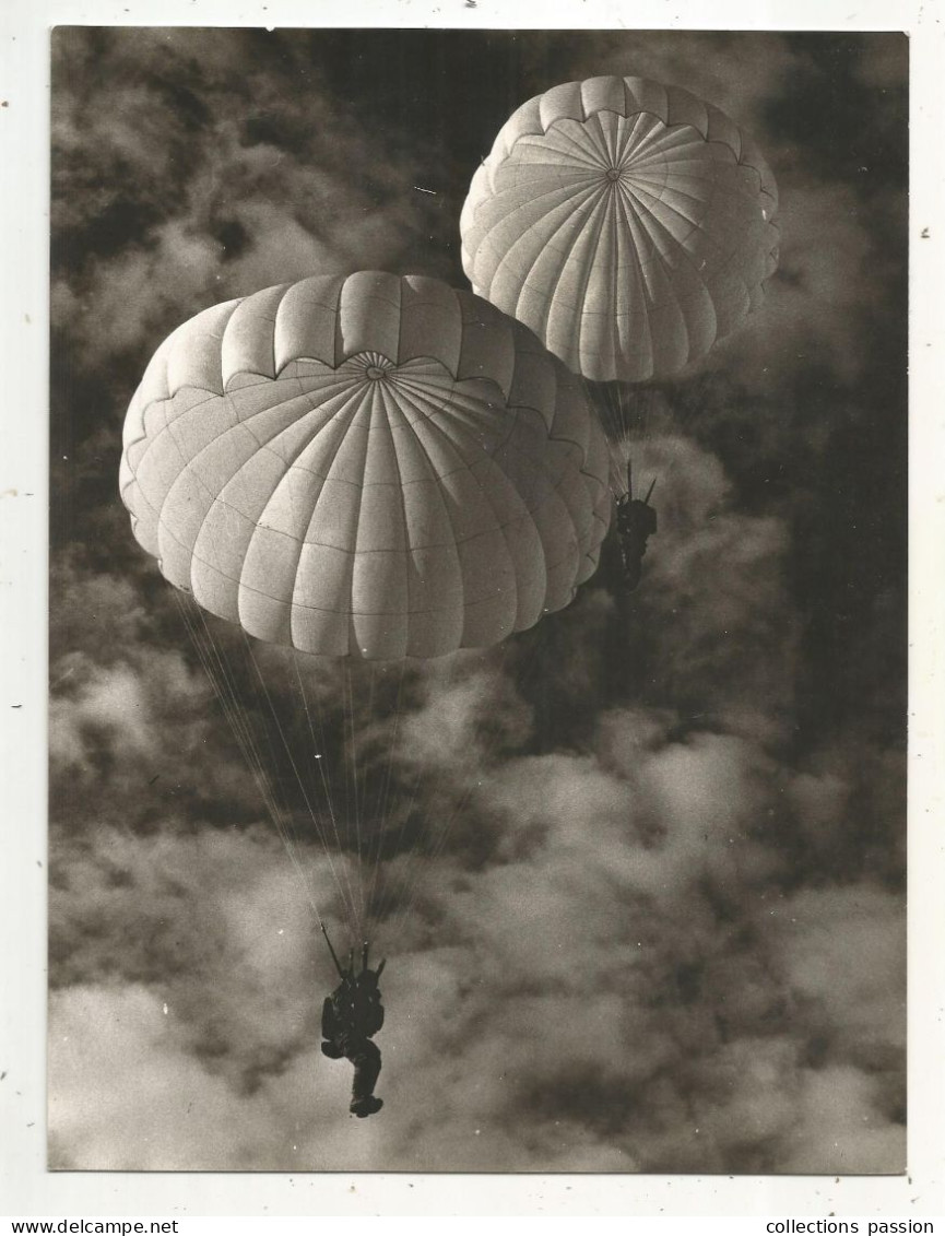 Photographie Maffre, Toulouse, 240 X 180 Mm, Sport , Parachutisme, Parachutiste, Frais Fr 1.95 E - Sports