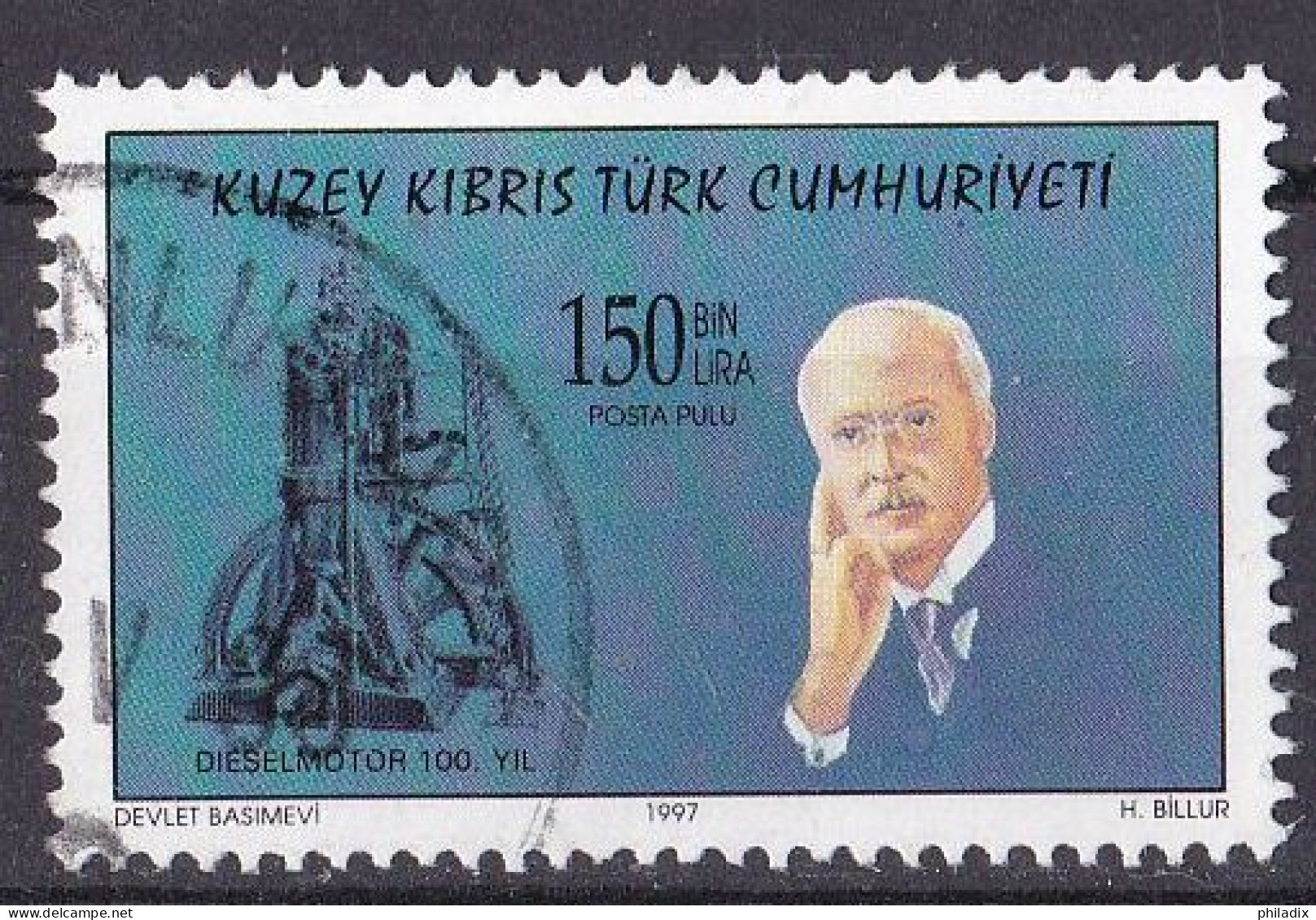 Zypern (türkisch) Marke Von 1997 O/used (A2-6) - Used Stamps