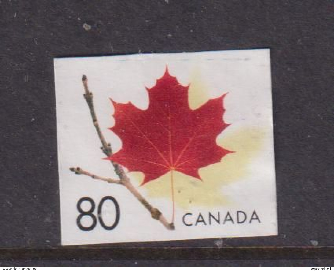 CANADA  -  2000 Maple Leaf 80c Used As Scan - Oblitérés