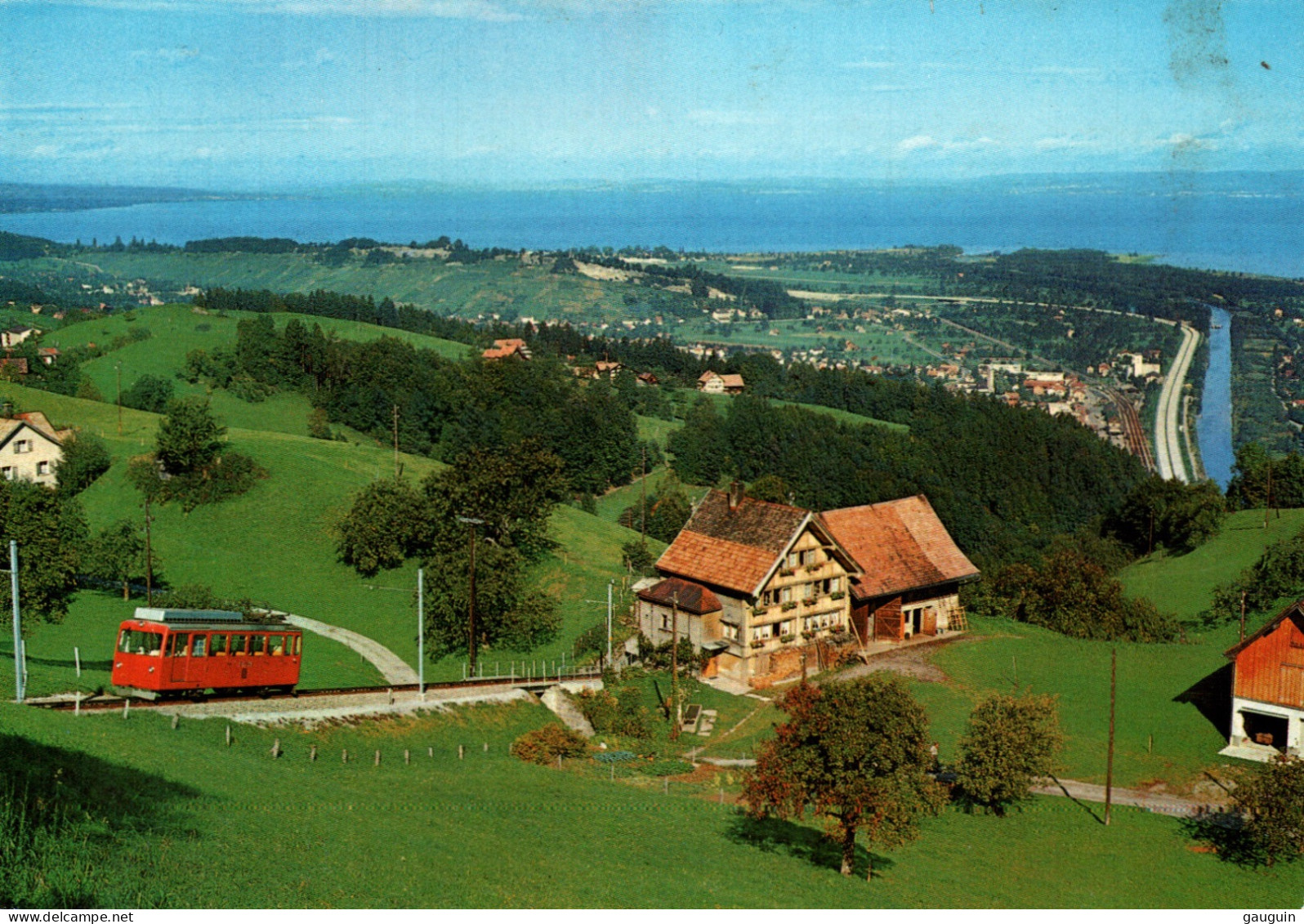 CPM - WALZENHAUSEN - Kurort Mit Bergbahn ...Edition A.Eggenberger - Walzenhausen