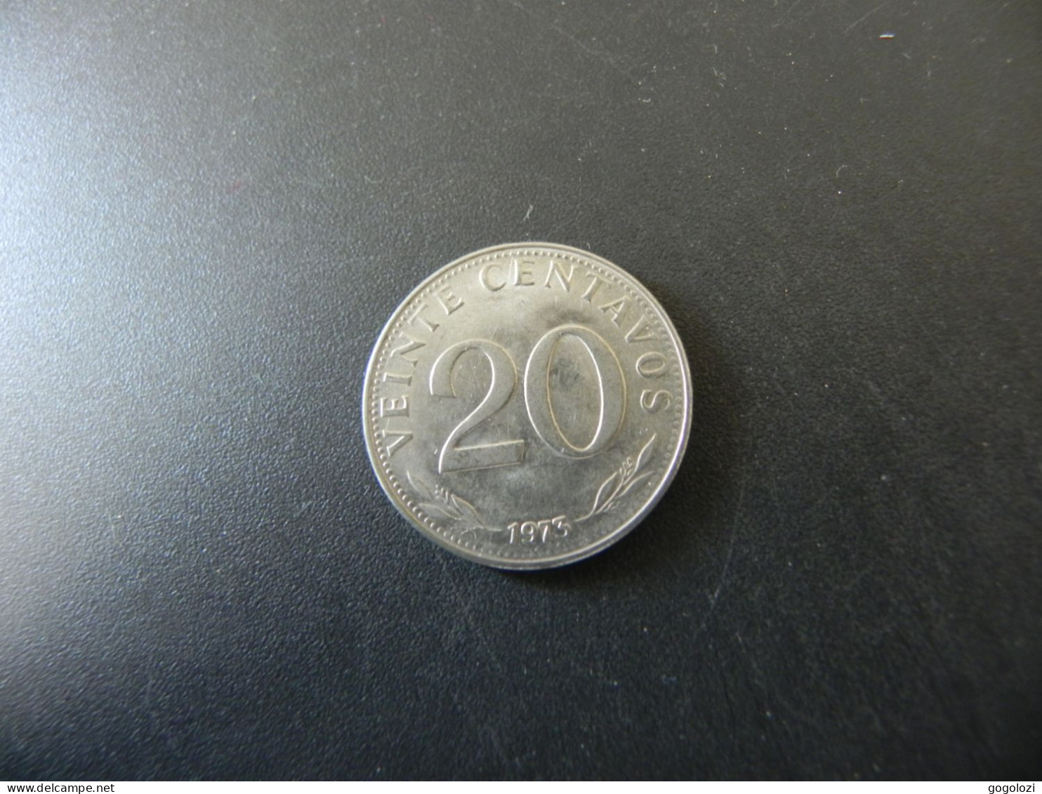 Bolivia 20 Centavos 1973 - Bolivia