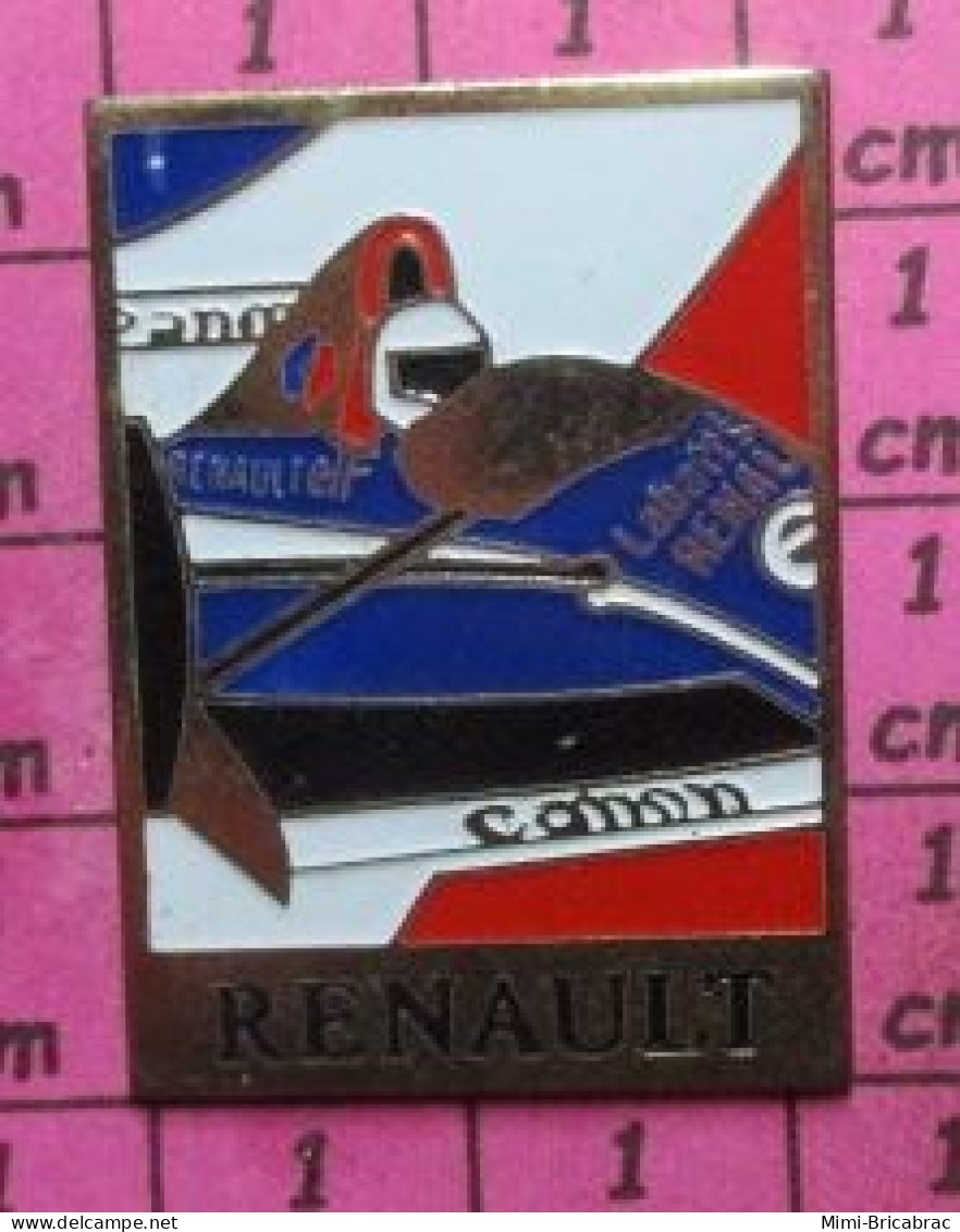 912A Pin's Pins / Beau Et Rare / SPORTS / AUTOMOBILE F1 FORMULE 1 CANON RENAULT Grand Pin's - Car Racing - F1