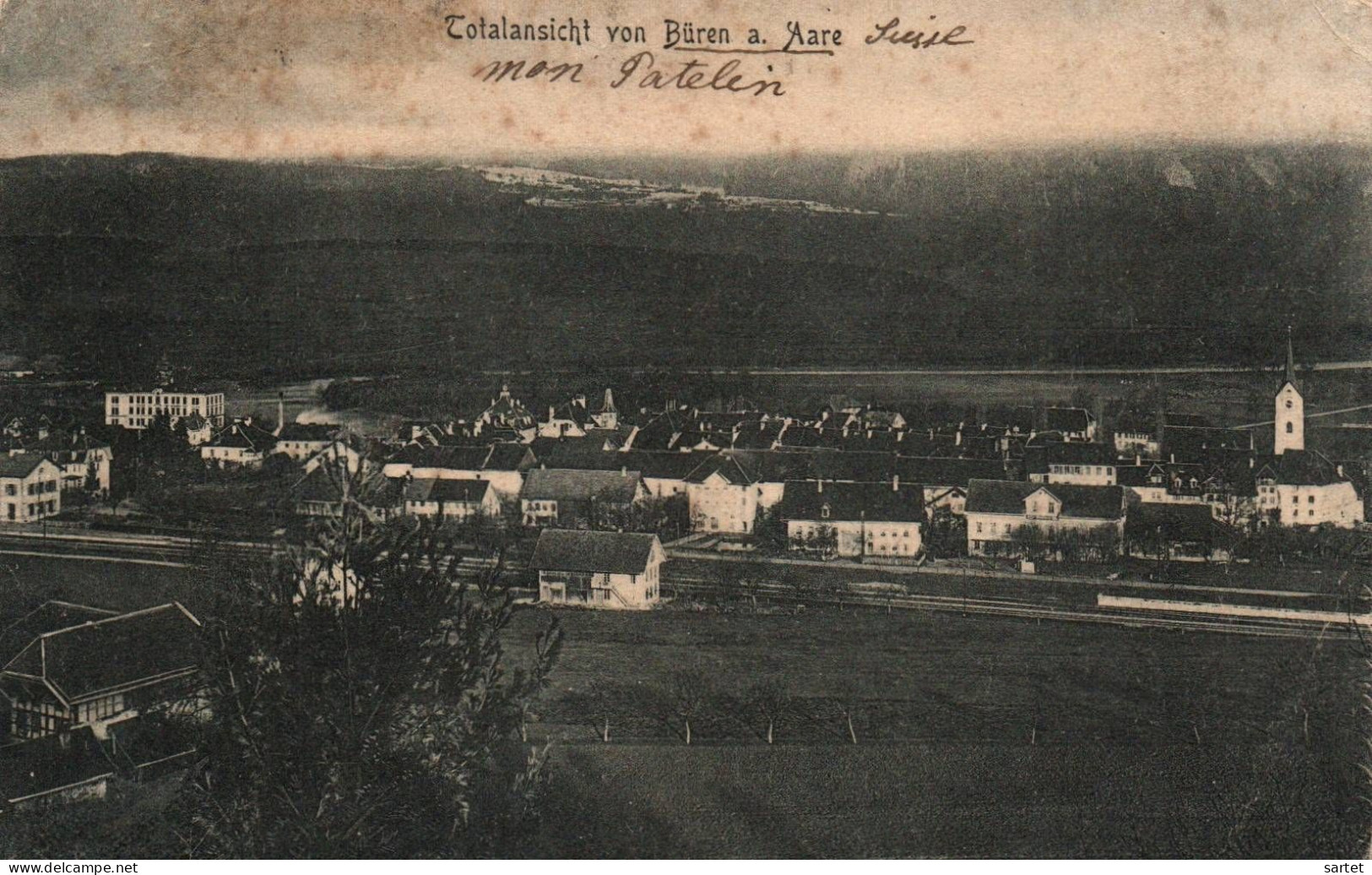 Totalansicht Von Buren A Aare - Büren An Der Aare