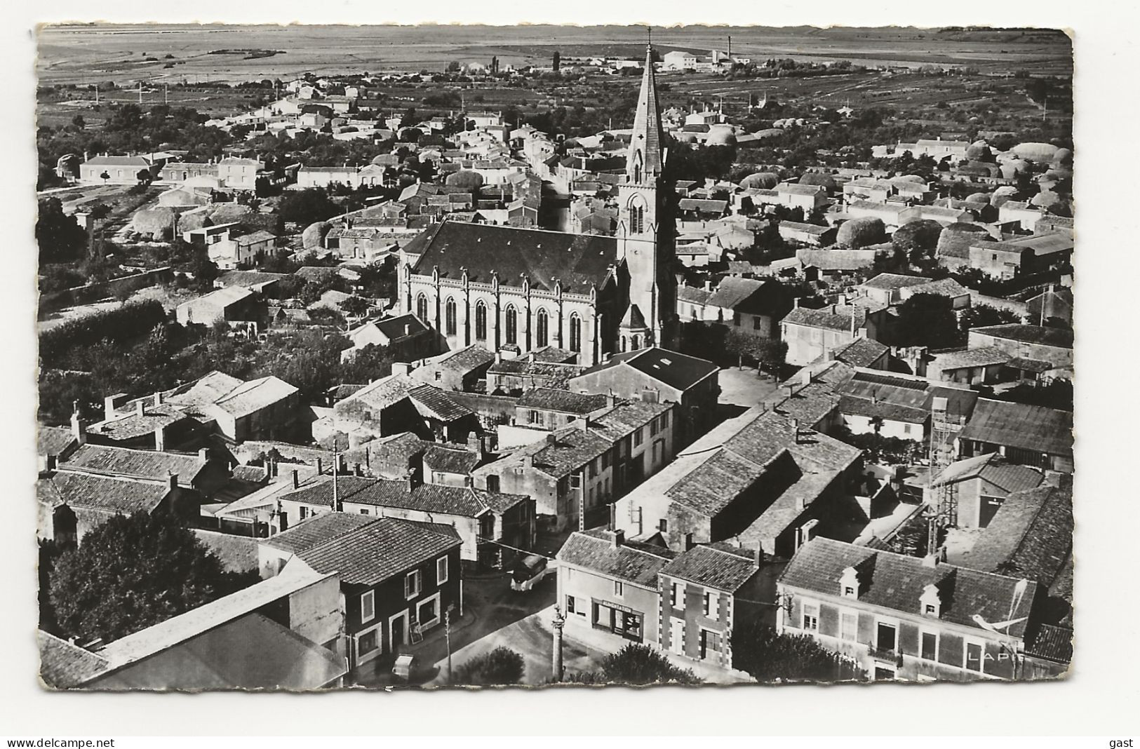 85  SAINT  MICHEL  EN  L  HERM    VUE  GENERALE  (EN  AVION  AU  DESSUS  DE  ) - Saint Michel En L'Herm