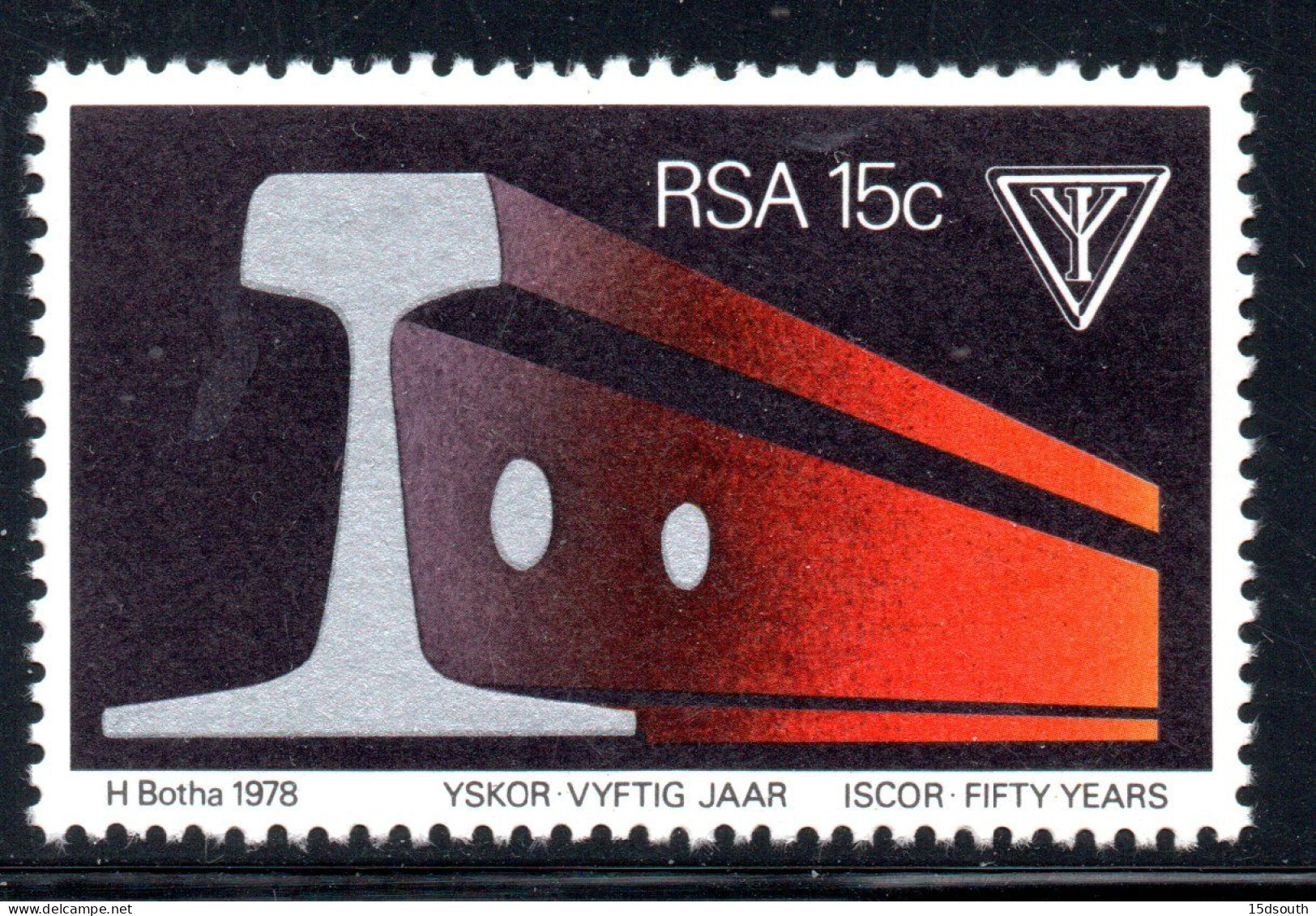 South Africa - 1978 50th Anbniversary Of ISCOR (**) # SG 441 - Nuevos