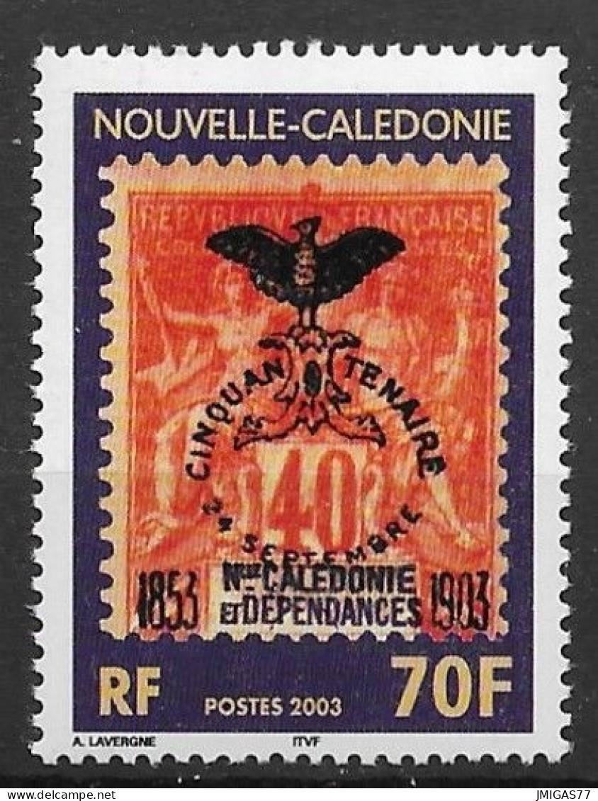 Nouvelle Calédonie N° 889 Neuf ** MNH - Unused Stamps