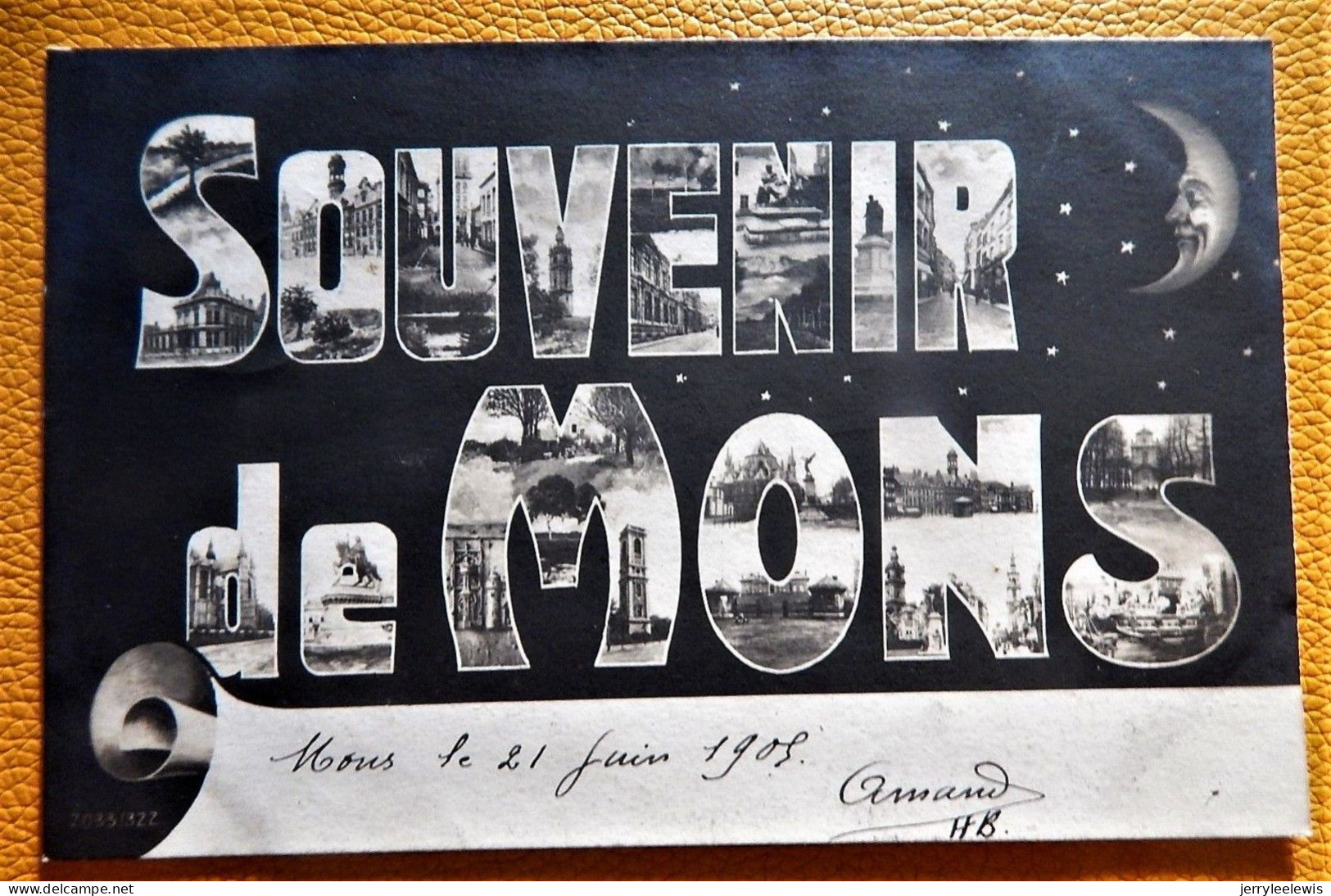 MONS  -  Souvenir De Mons     -   1905 - Mons