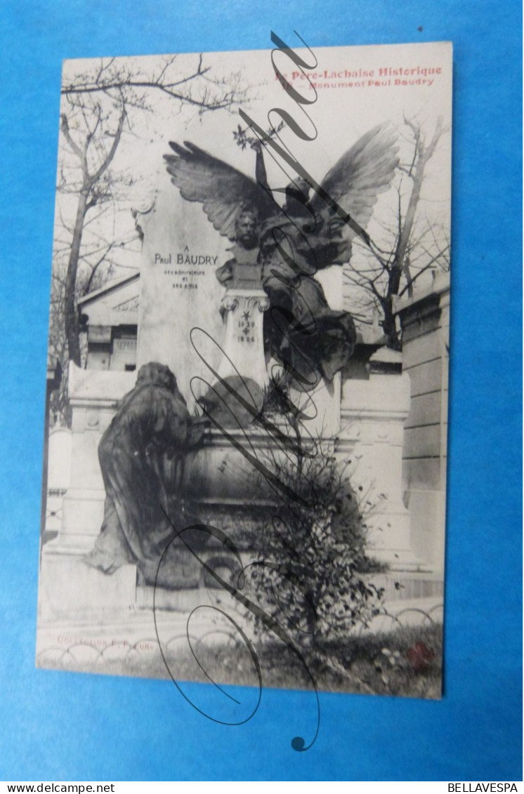 Père Lachaise Monument Paul Baudry 1828-1886. D 75 Paris - Statues