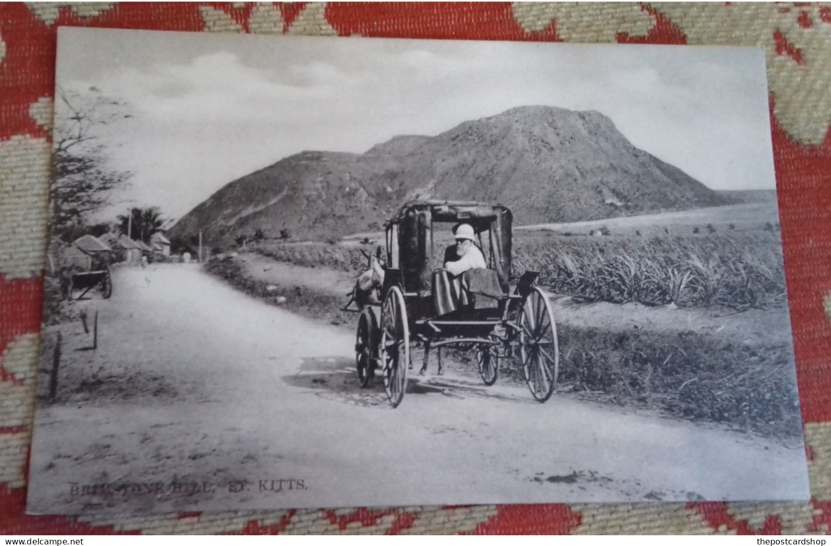 St. Kitts Brimstone Hill - Un Attelage Unused Carriage - Saint-Christophe-et-Niévès