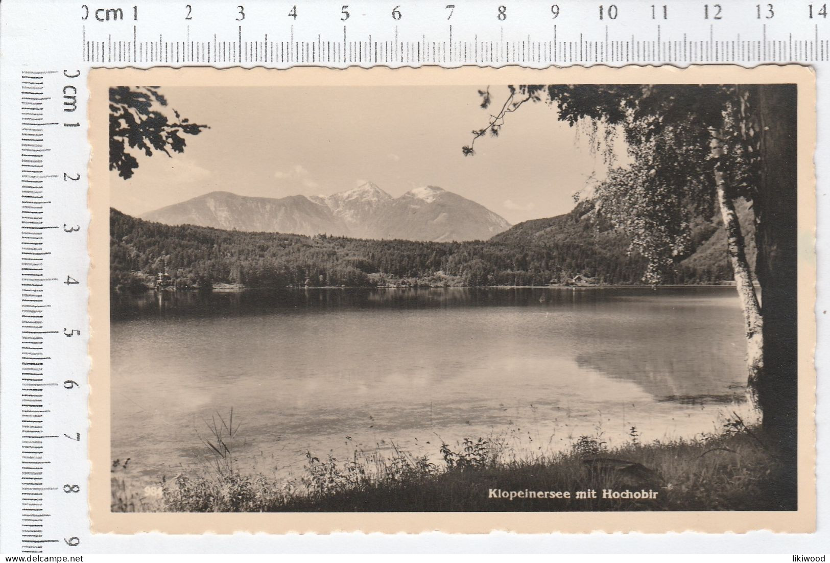 Klopeinersee Mit Hochobir - Klopeinersee-Orte