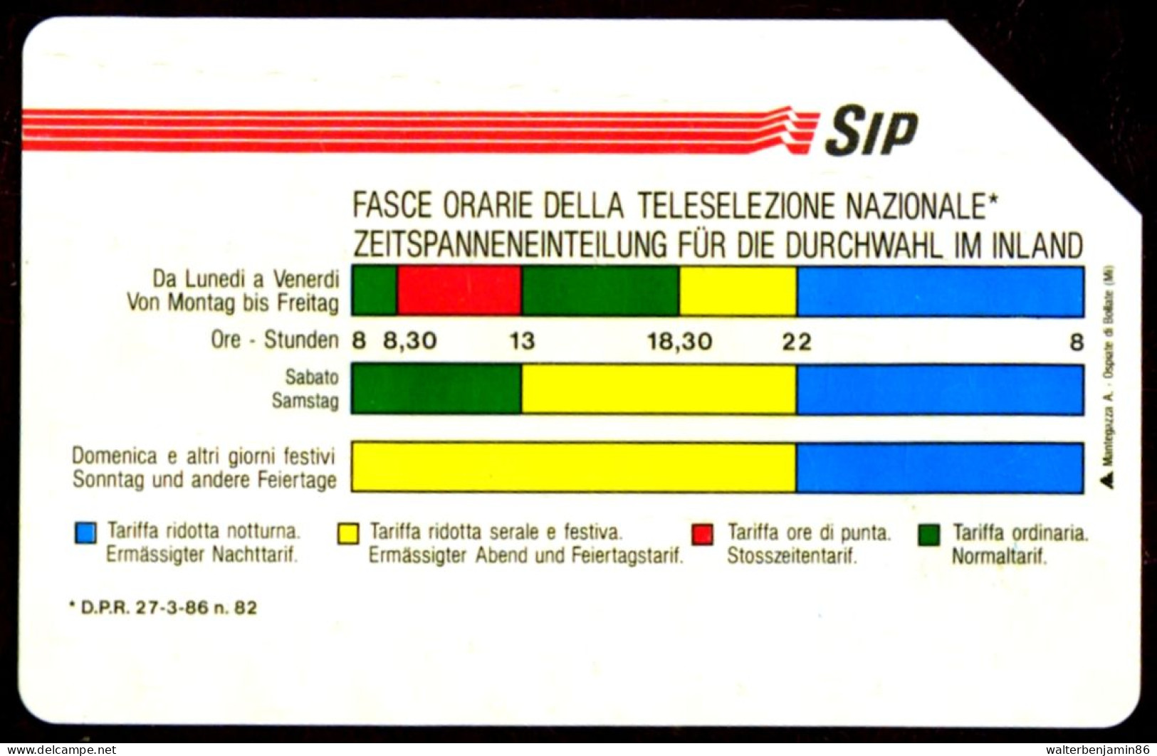 G AA 12 C&C 1161 SCHEDA TELEFONICA USATA FASCE ORARIE 5.000 L. 31.12.92 N. RIMB - Öff. Diverse TK