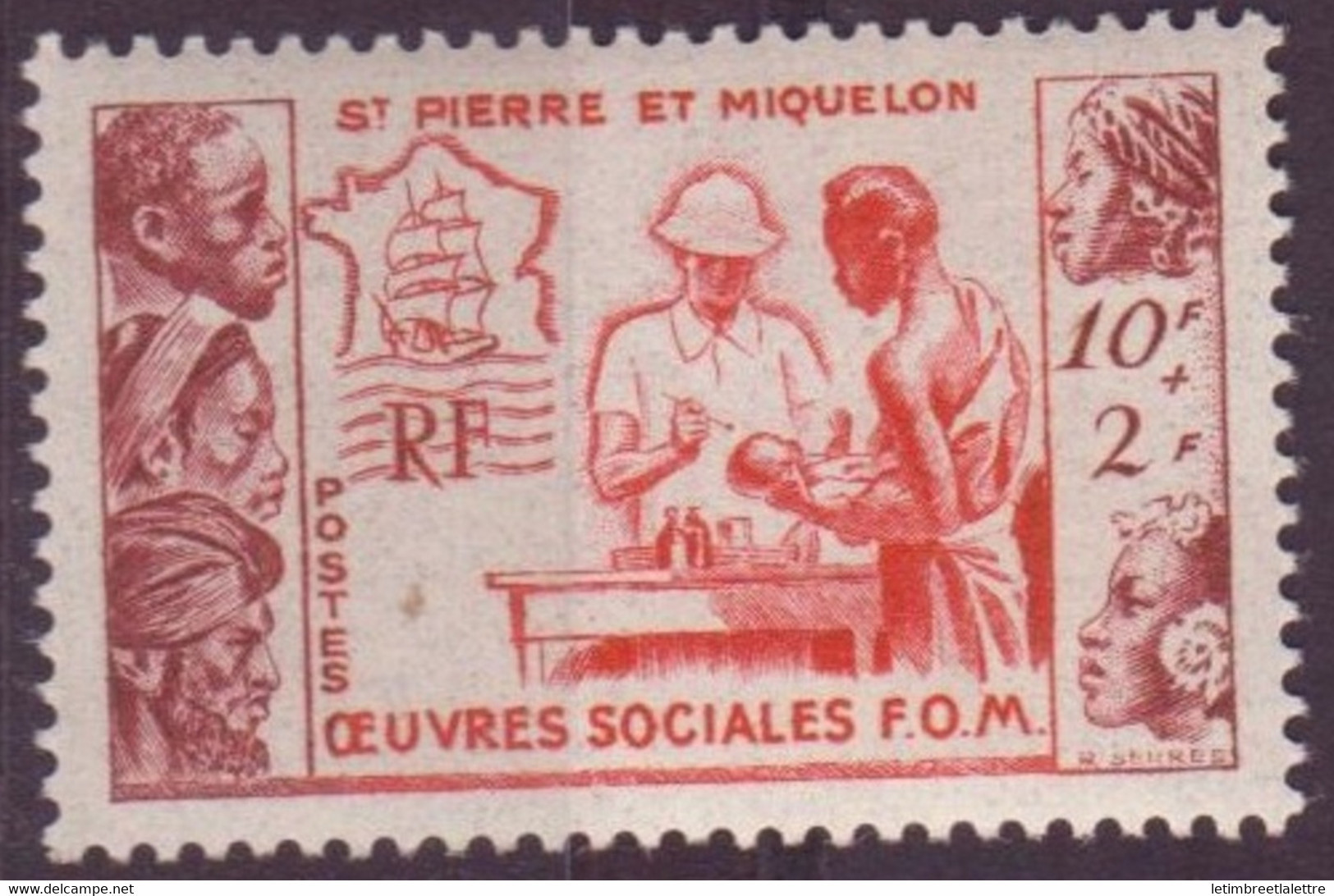 Saint Pierre Et Miquelon - YT N° 344 ** - Neuf Sans Charnière - Unused Stamps