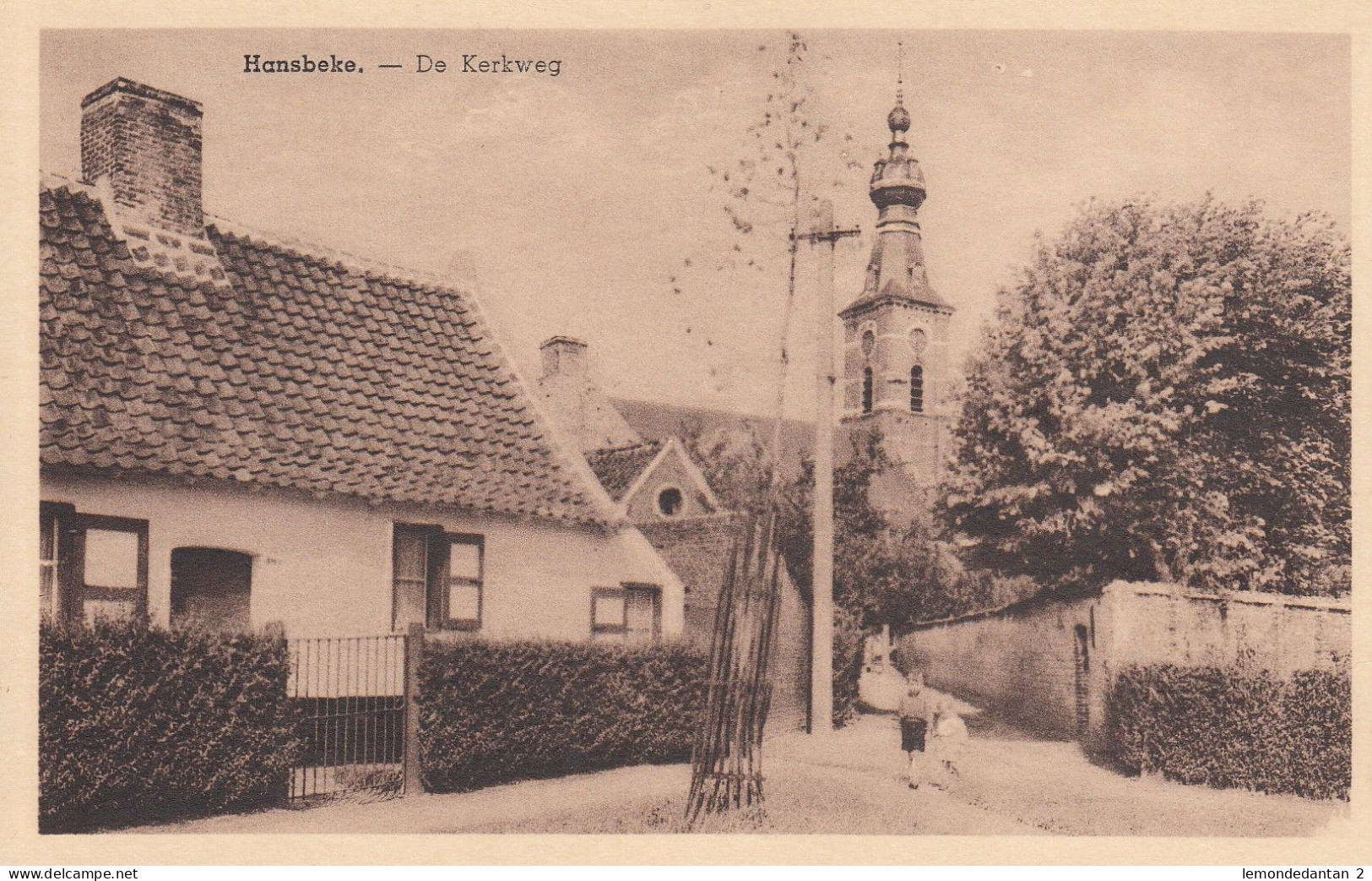 Hansbeke - De Kerkweg - Nevele