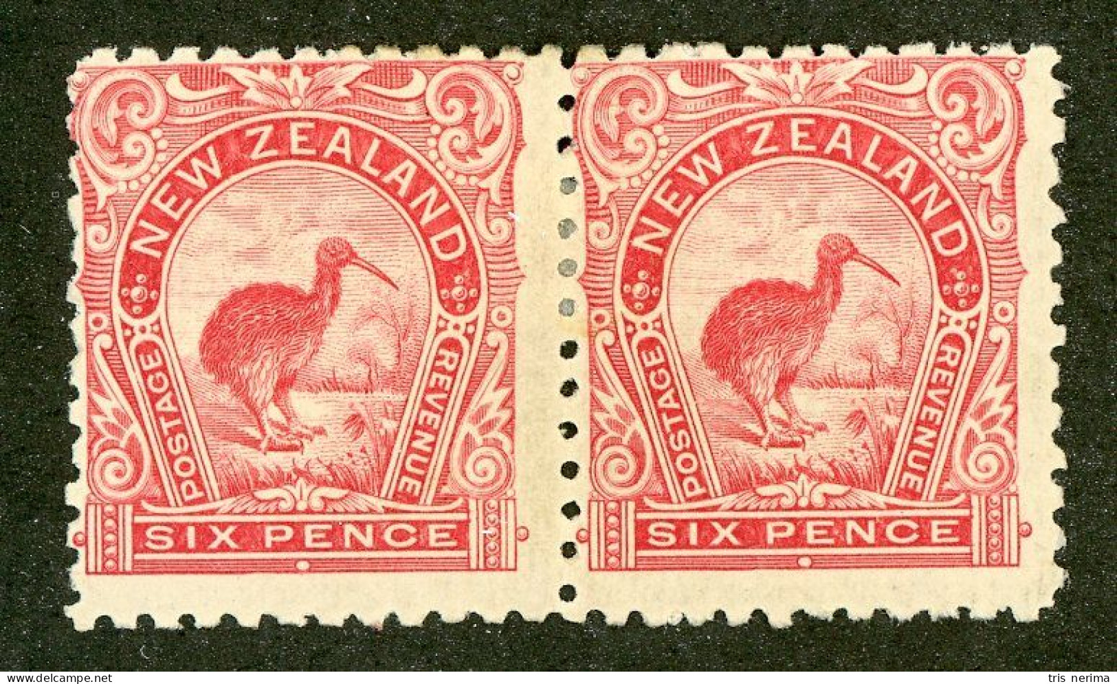 376 New Zealand 1899 Scott #93 M* (Lower Bids 20% Off) - Ongebruikt