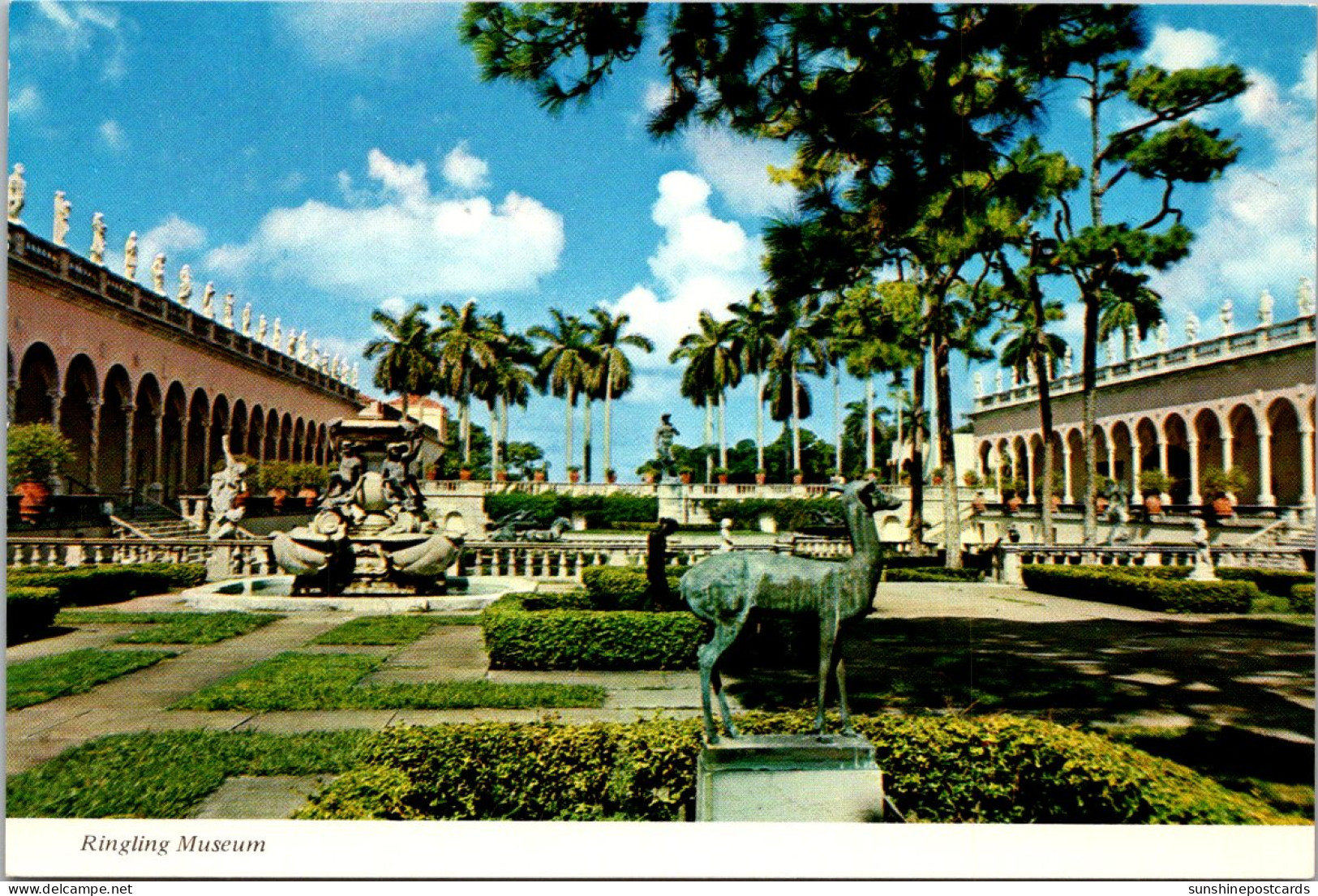 Florida Sarasota Ringling Museum Of Art Atatuary In Courtyard - Sarasota