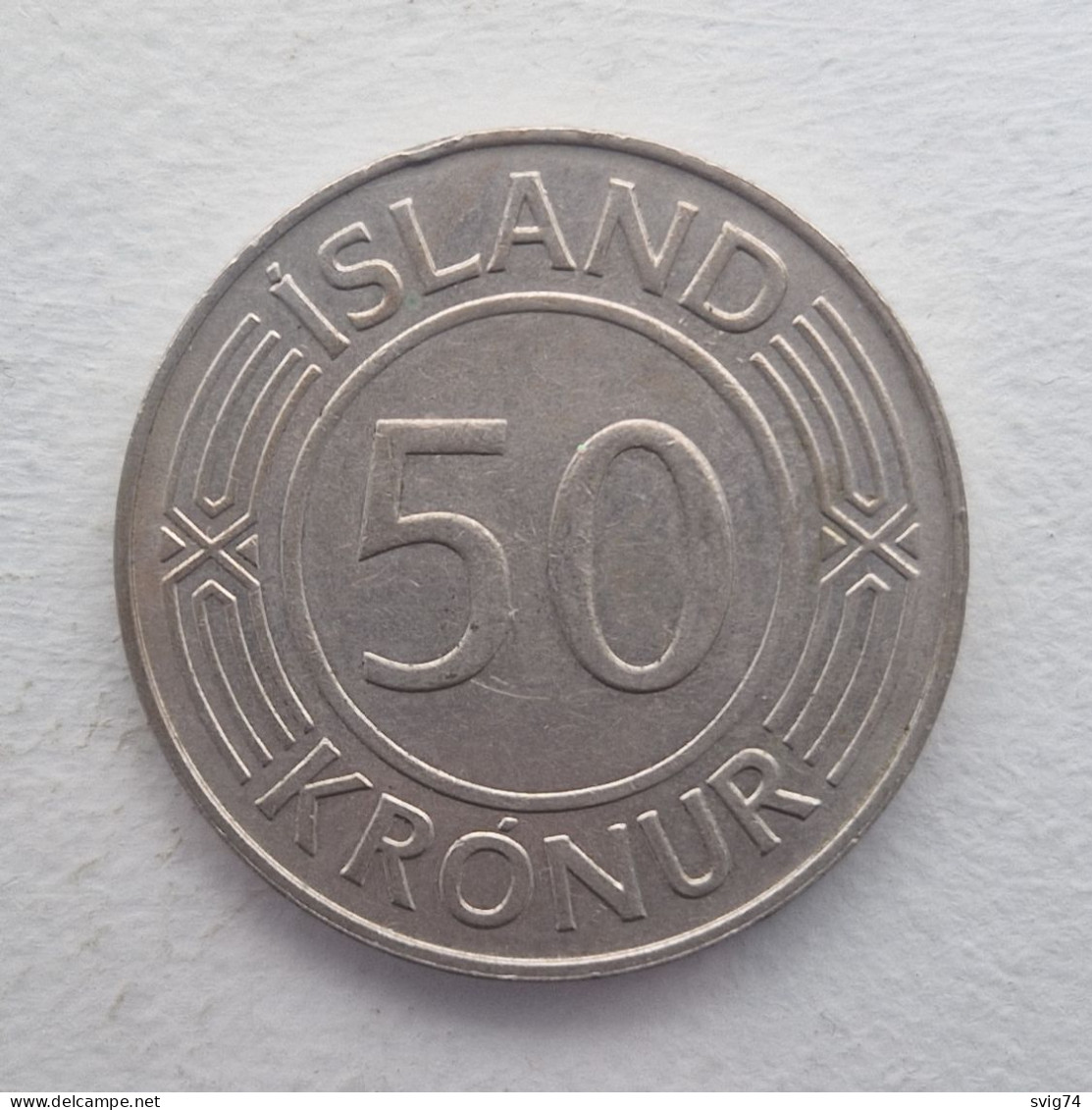 Iceland - 50 Krónur - 1973 - RARE - Iceland