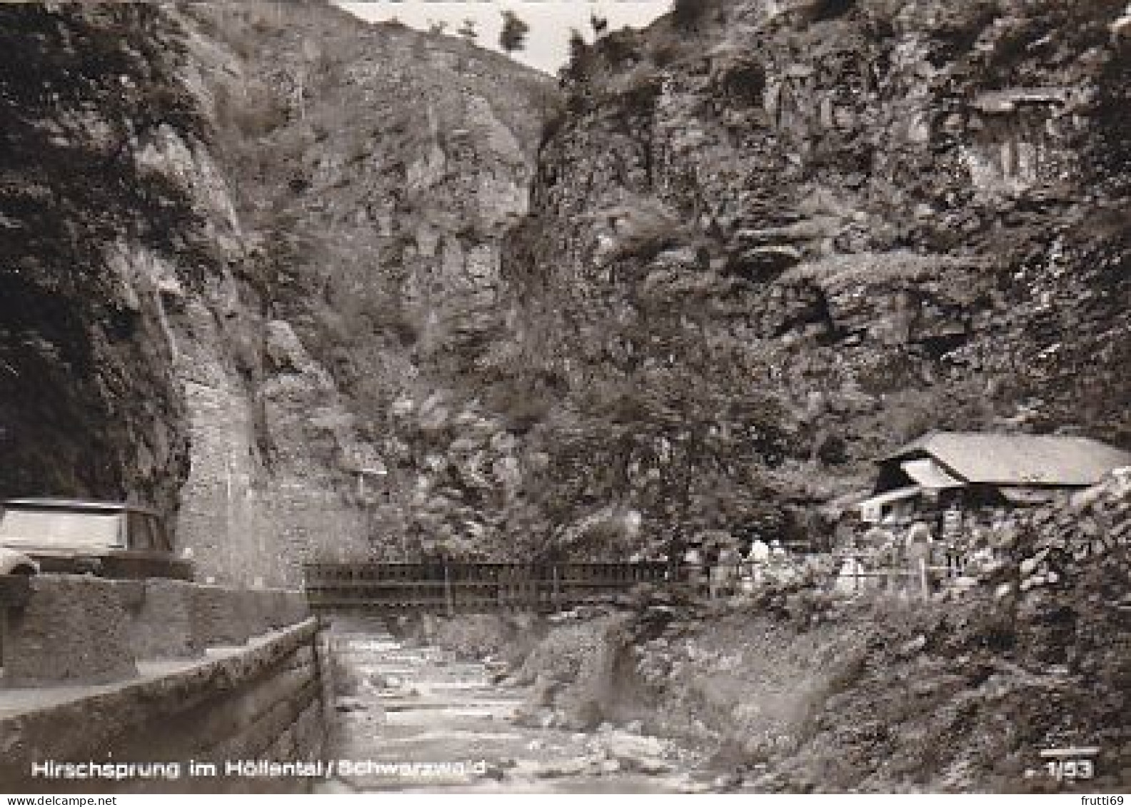 AK 152600 GERMANY - Hirschsprung Im Höllental / Schwarzwald - Höllental