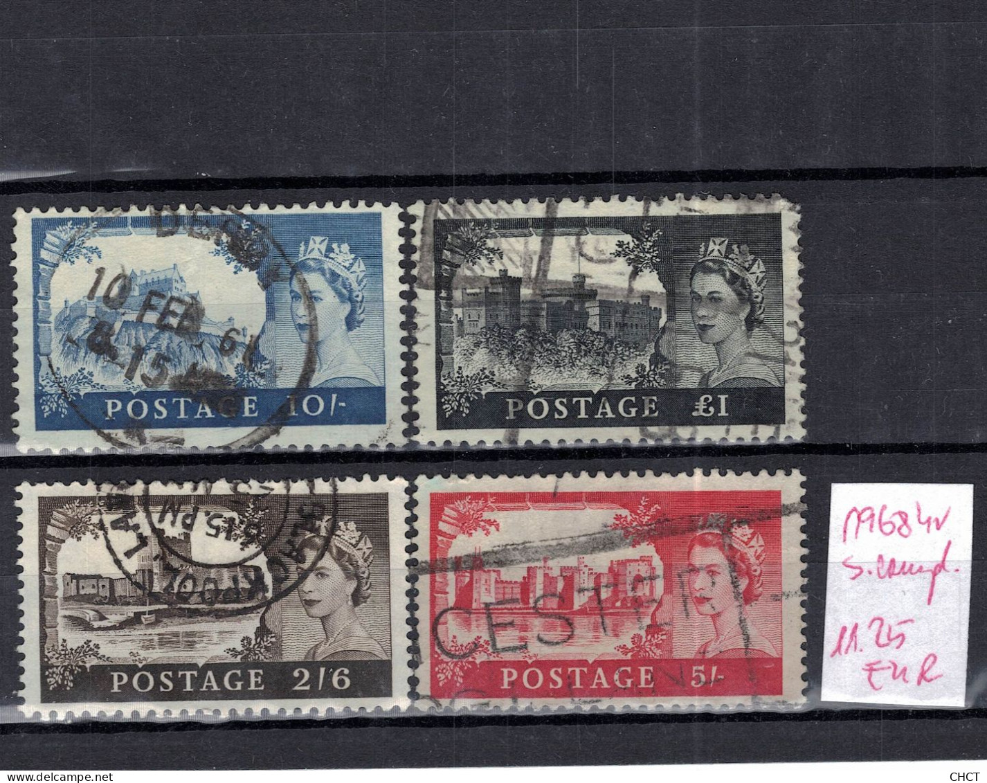 CHCT1 -  1968 Elizabeth II Complete Series, Used Stamps, Great Britain - Used Stamps