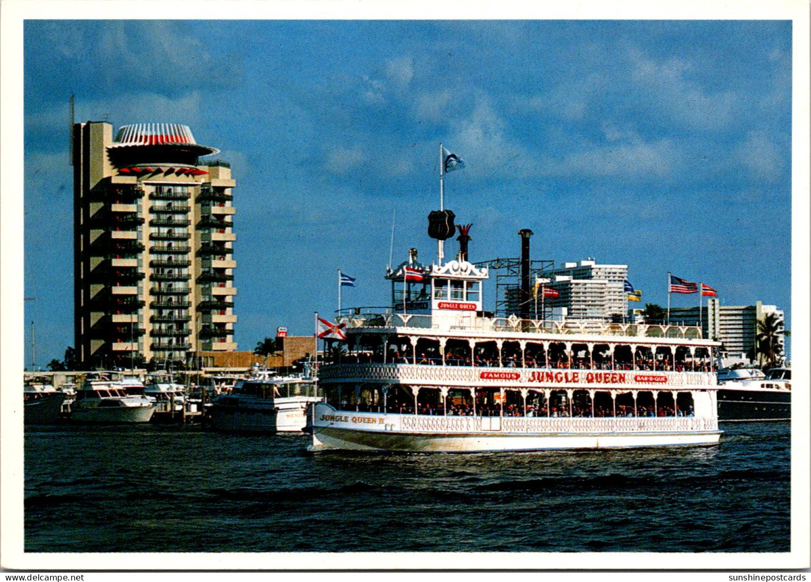 Florida Fort Lauderdale Jungle Queen Sightseeing Boat - Fort Lauderdale