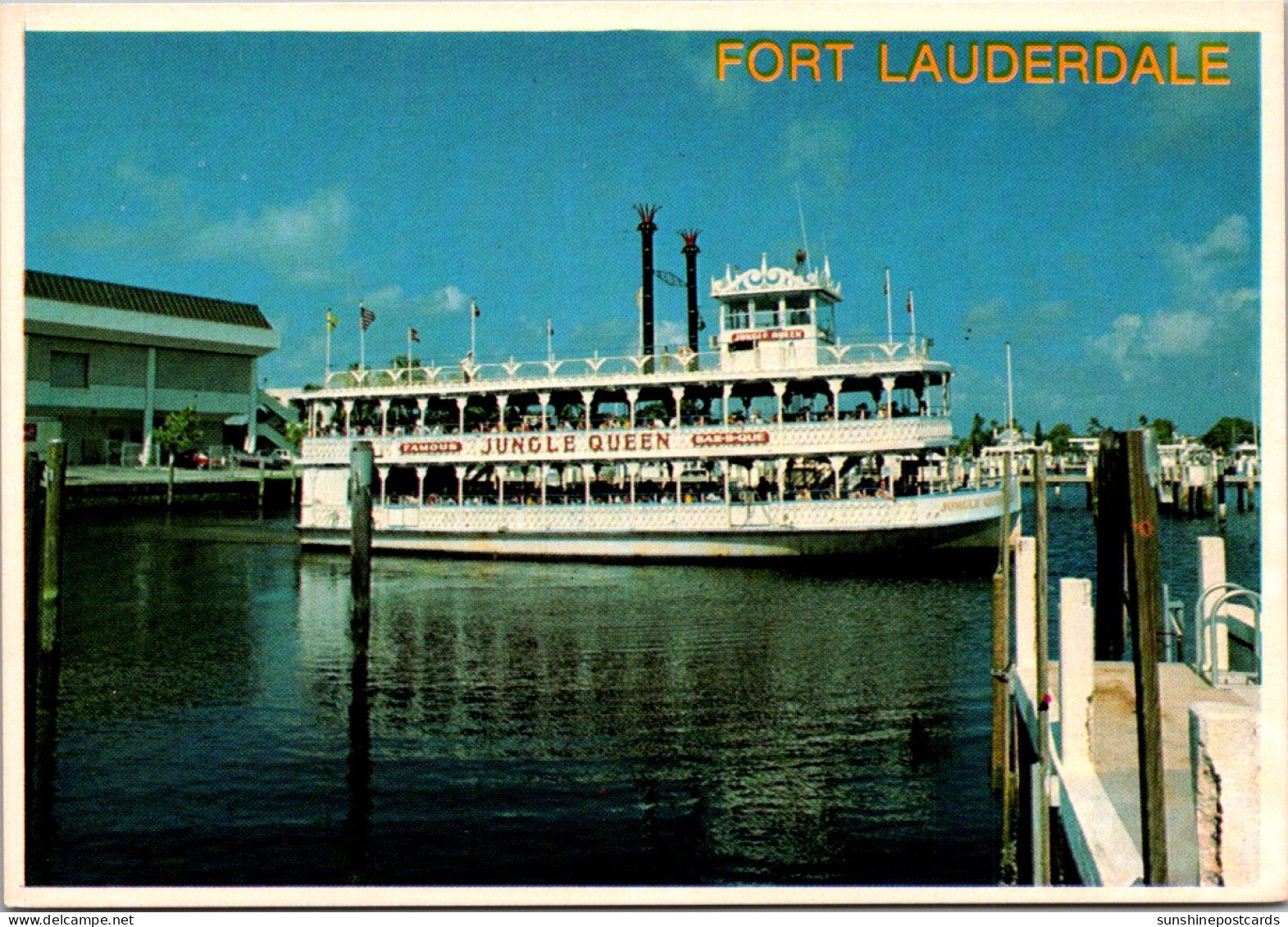 Florida Fort Lauderdale Jungle Queen Sightseeing Boat - Fort Lauderdale