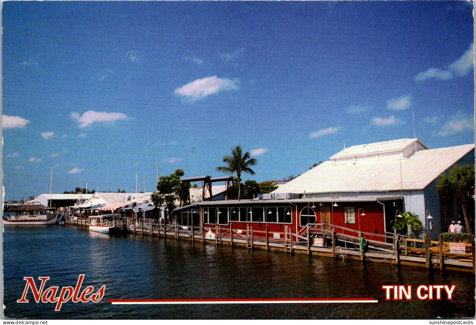 Florida Naples Tin City Quaint Shops And Restaurants  - Naples