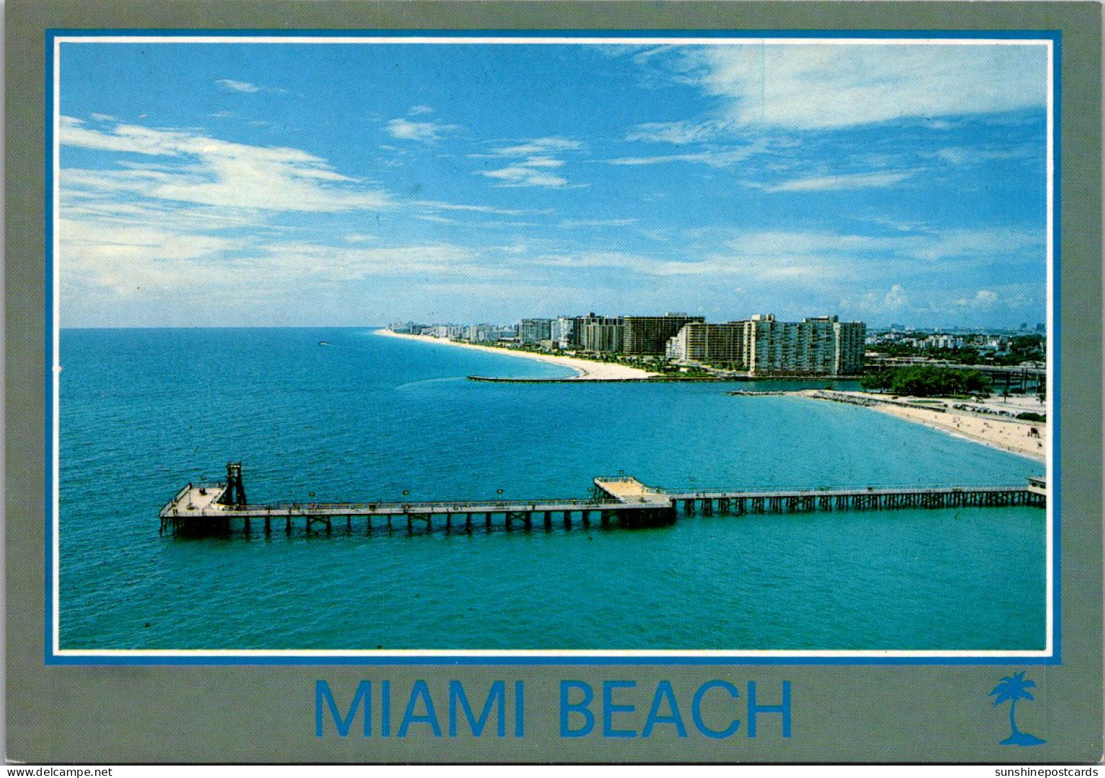 Florida Miami Beach Haulover And Bal Harbour Showing Fishing Pier - Miami Beach