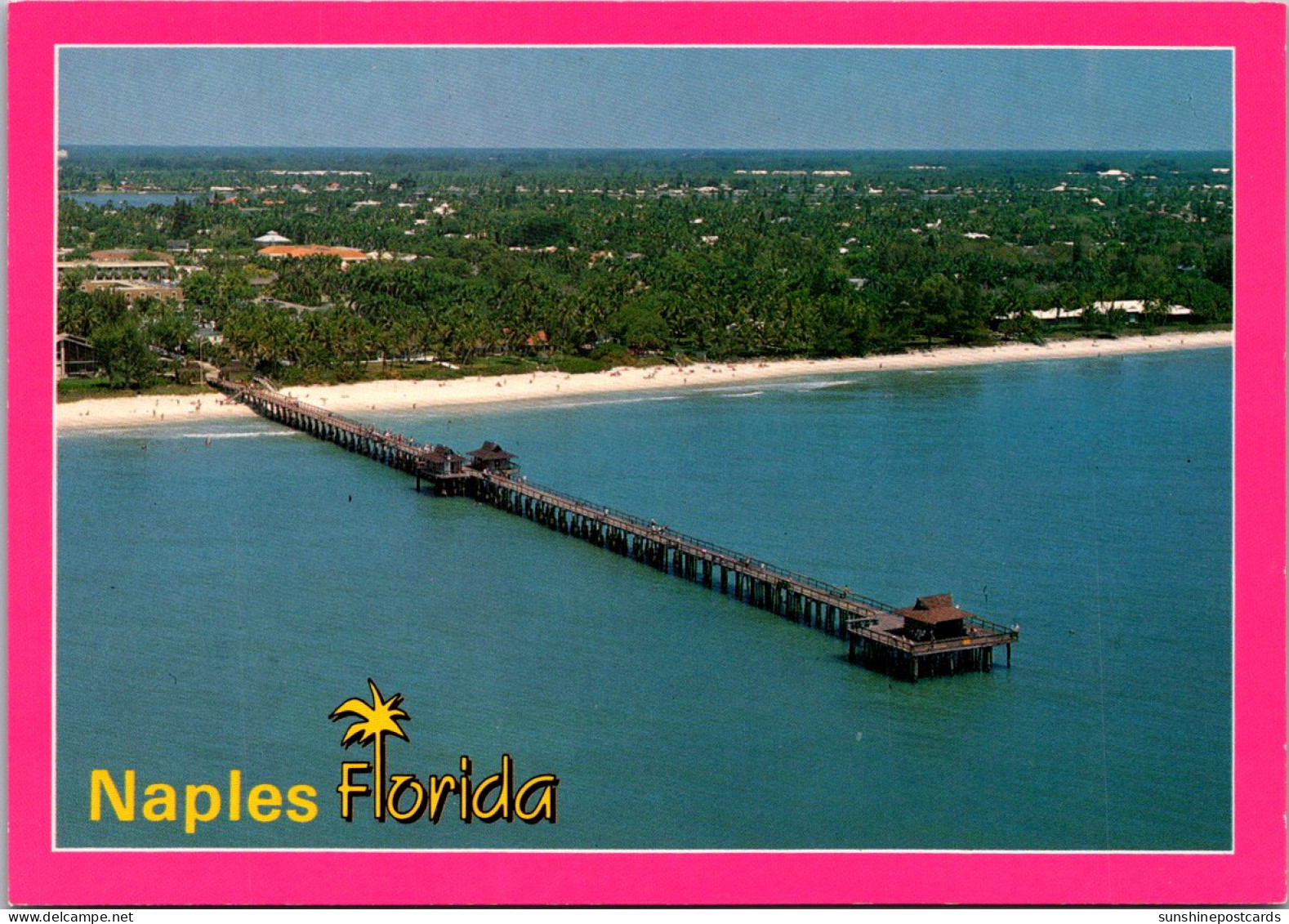 Florida Naples On The Gulf Fishing Pier - Naples