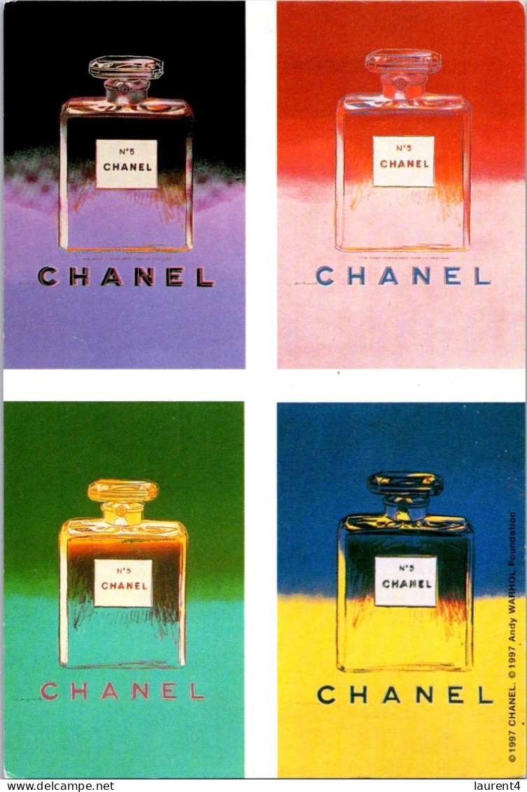 After Andy Warhol, Chanel No.5 (Blue) (1997)