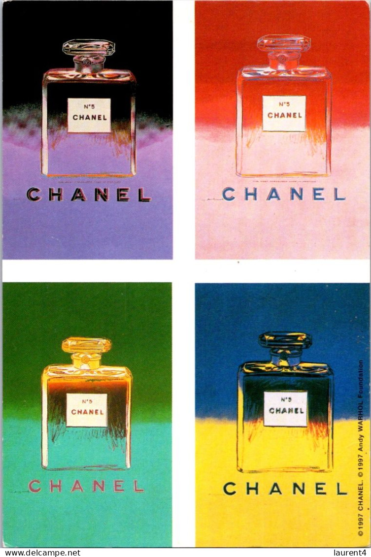 Andy Warhol Vintage 1997 Fine Art Silkscreen Print Large Pop Art Poster  Chanel  No. 5  1985