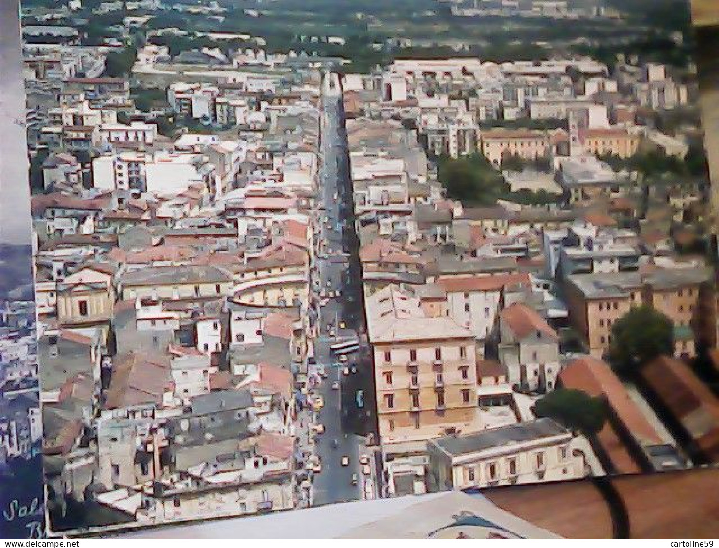 CASERTA  CITTA VISTA DA AEREO VB1974 JN2210 - Aversa