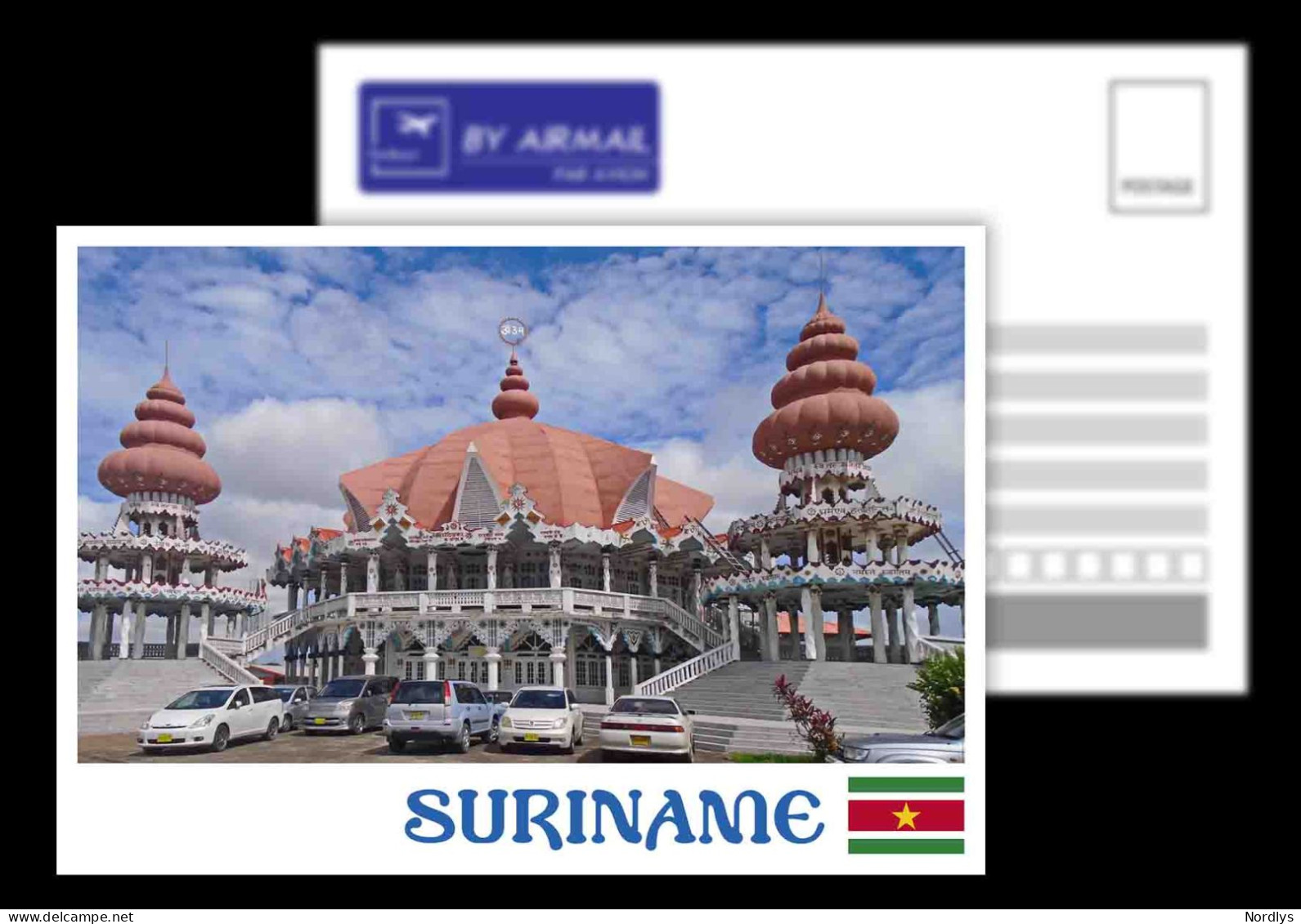 Suriname / Postcard / Temple / View Card - Surinam