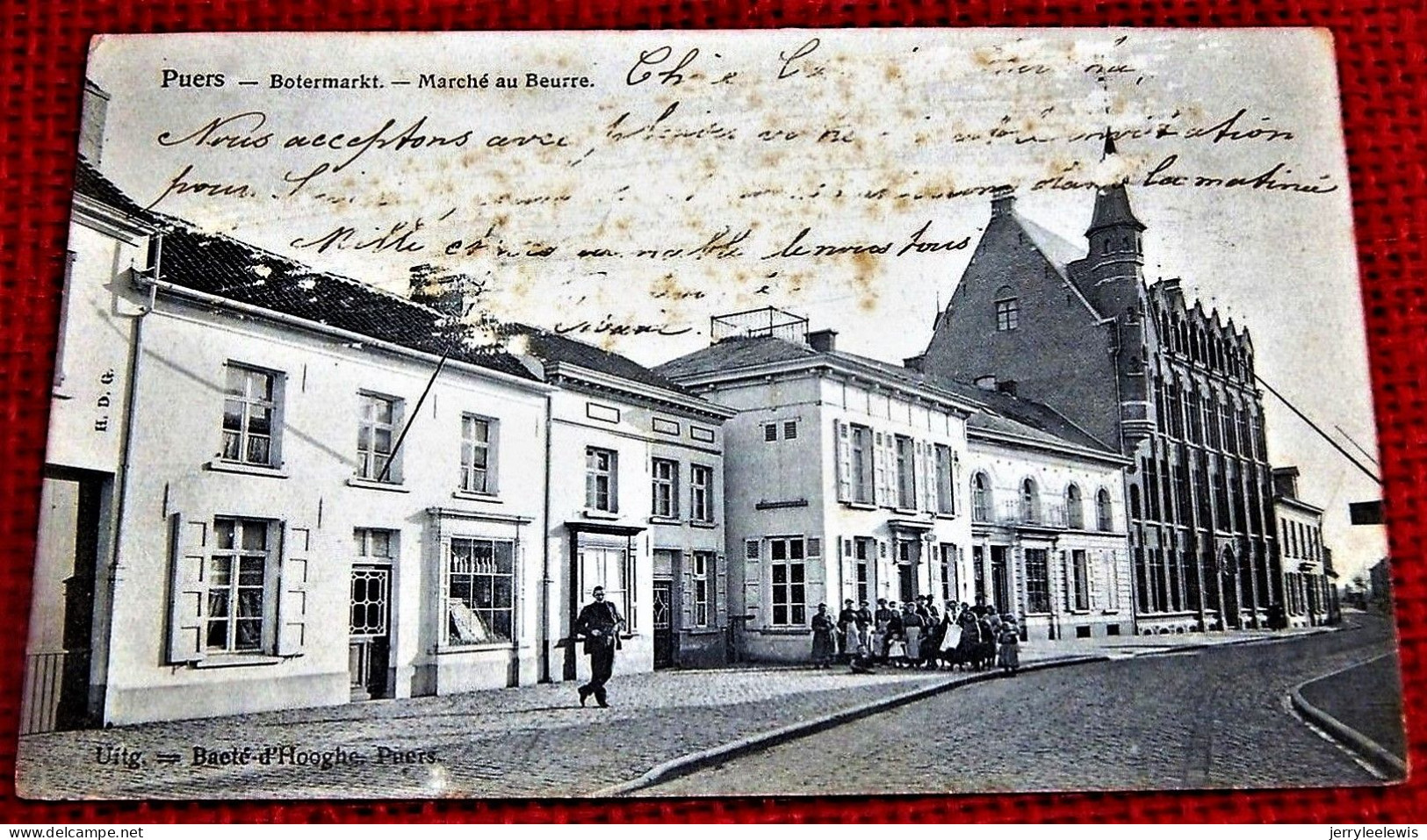 PUURS  -  PUERS - Botermarkt  - Marché Au Beurre -  1905 - Puurs