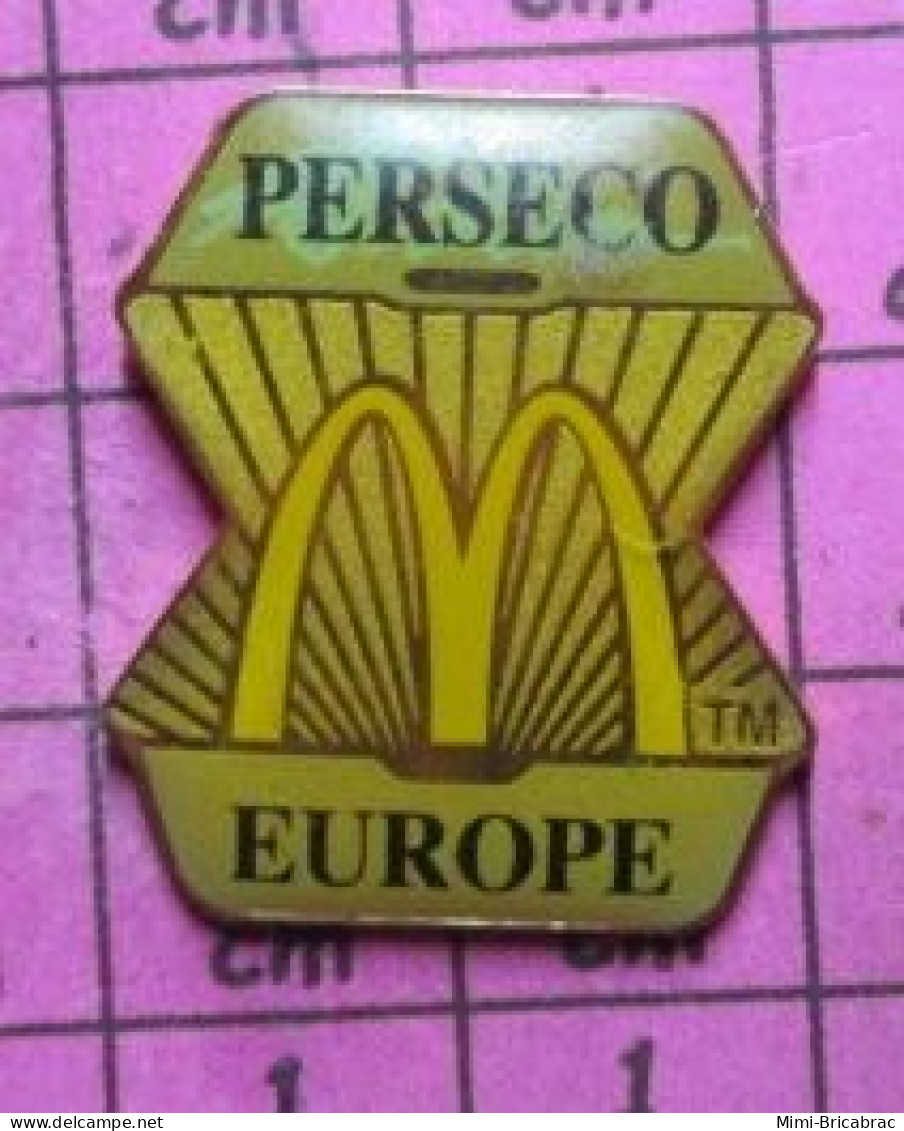 912A Pin's Pins / Beau Et Rare / McDONALD'S / BOITE EN CARTON EMBALLAGE PERSECO EUROPE - McDonald's