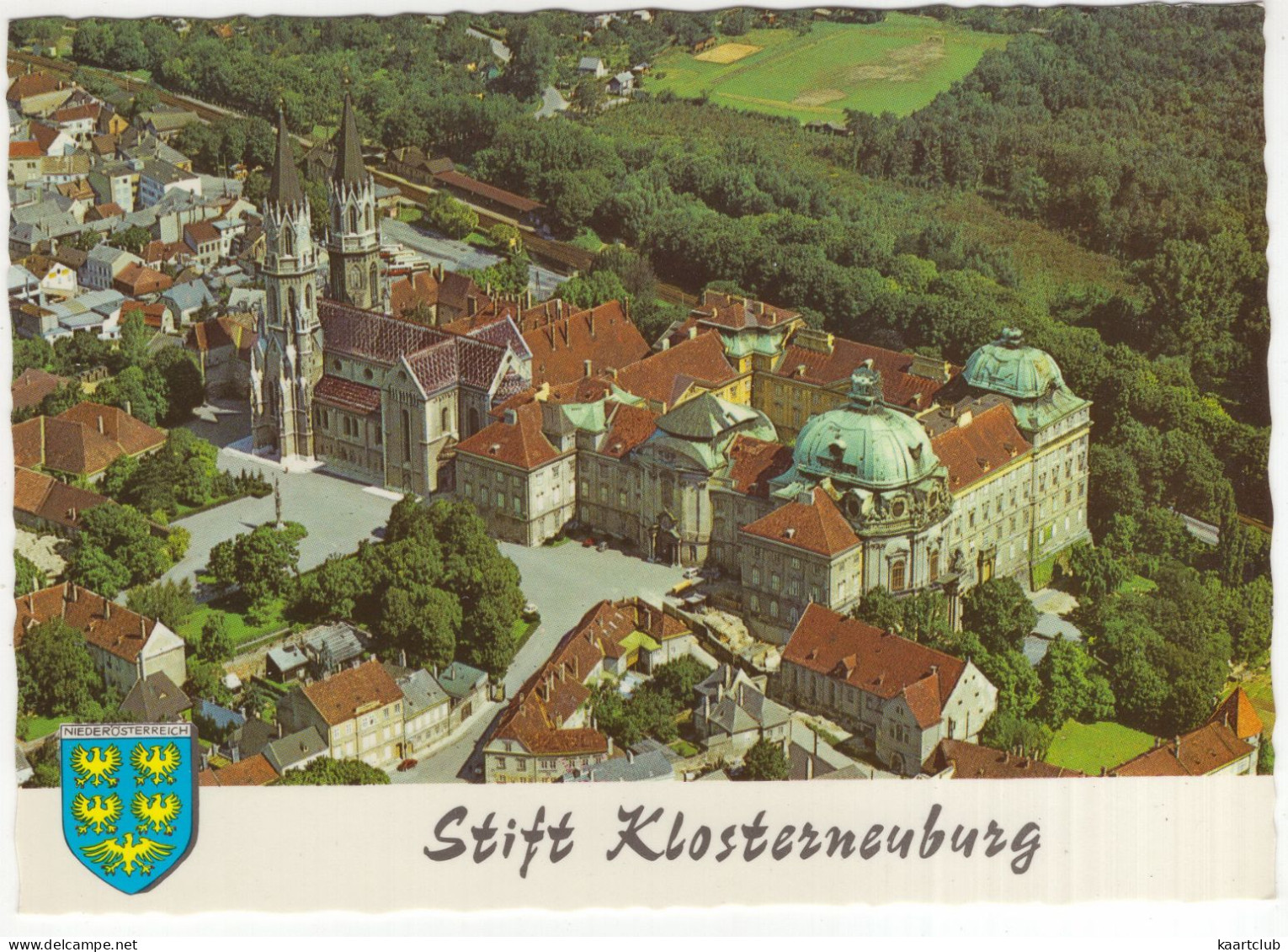 Stift Klosterneuburg Bei Wien, NÖ. - Augustiner-Chorherrenstift - (Österreich,Austria) - Alpine Luftbild - Klosterneuburg