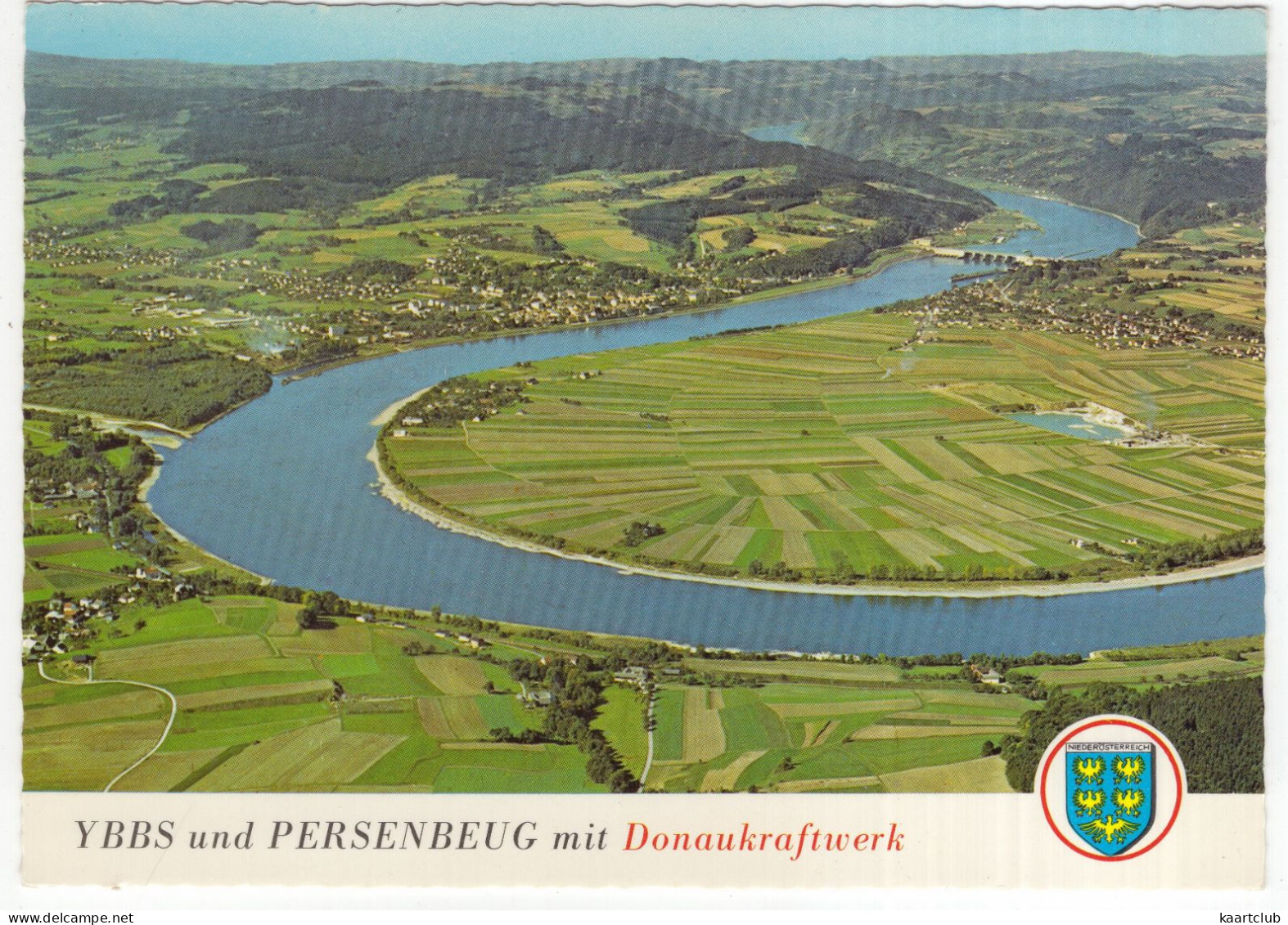 Ybbs Und Persenbeug Mit Donaukraftwerk - (Österreich,Austria) - Alpine Luftbild - Melk