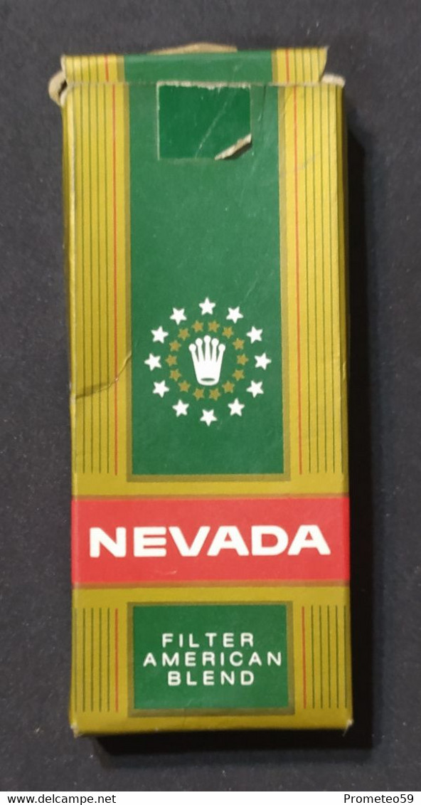 Caja Vacía Cigarrillos Nevada – Origen Uruguay - Empty Tobacco Boxes