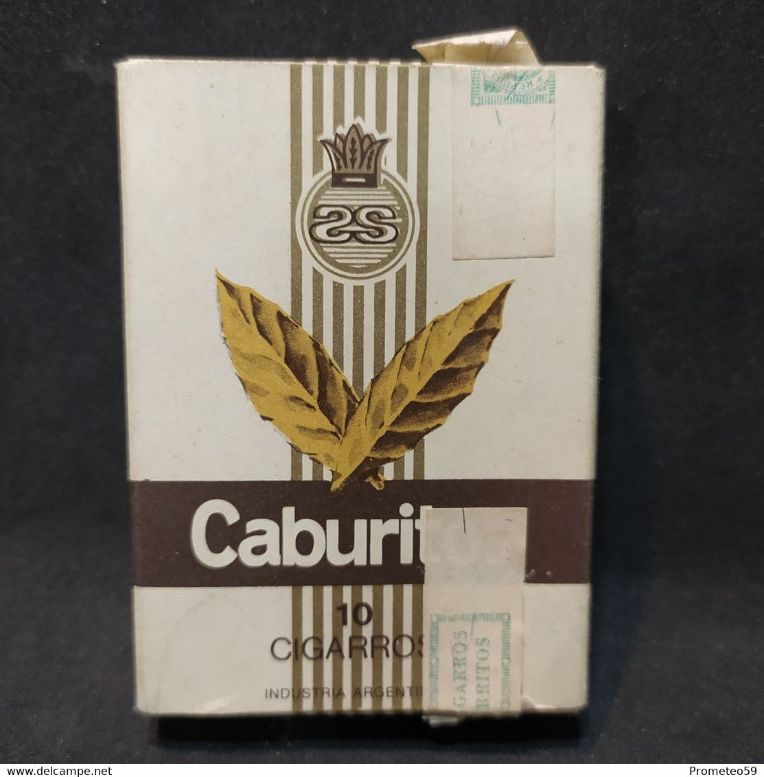 Caja 10 Cigarrillos Caburitos – Origen: Argentina - Boites à Tabac Vides