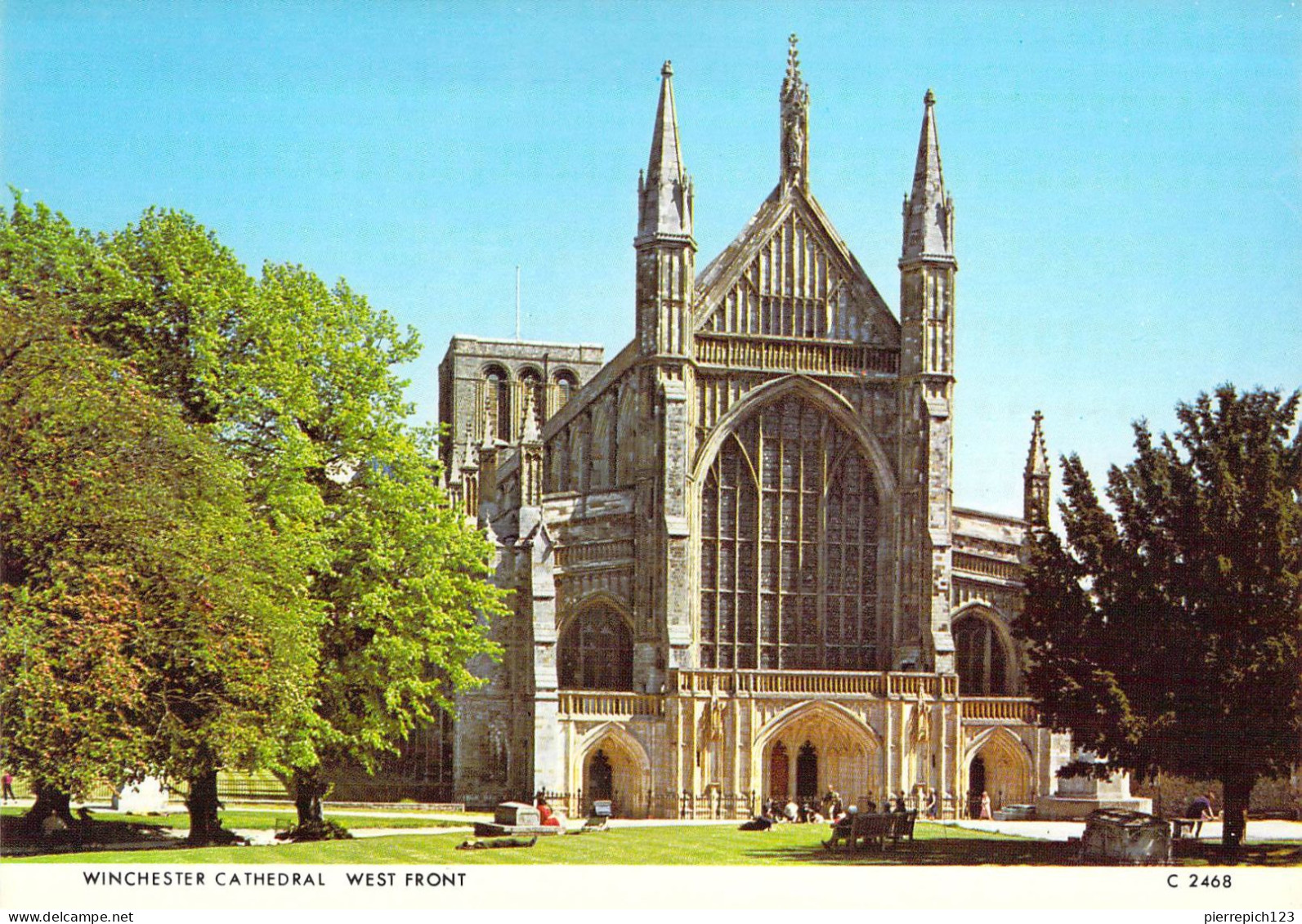 Winchester - Cathédrale - Façade Ouest - Winchester