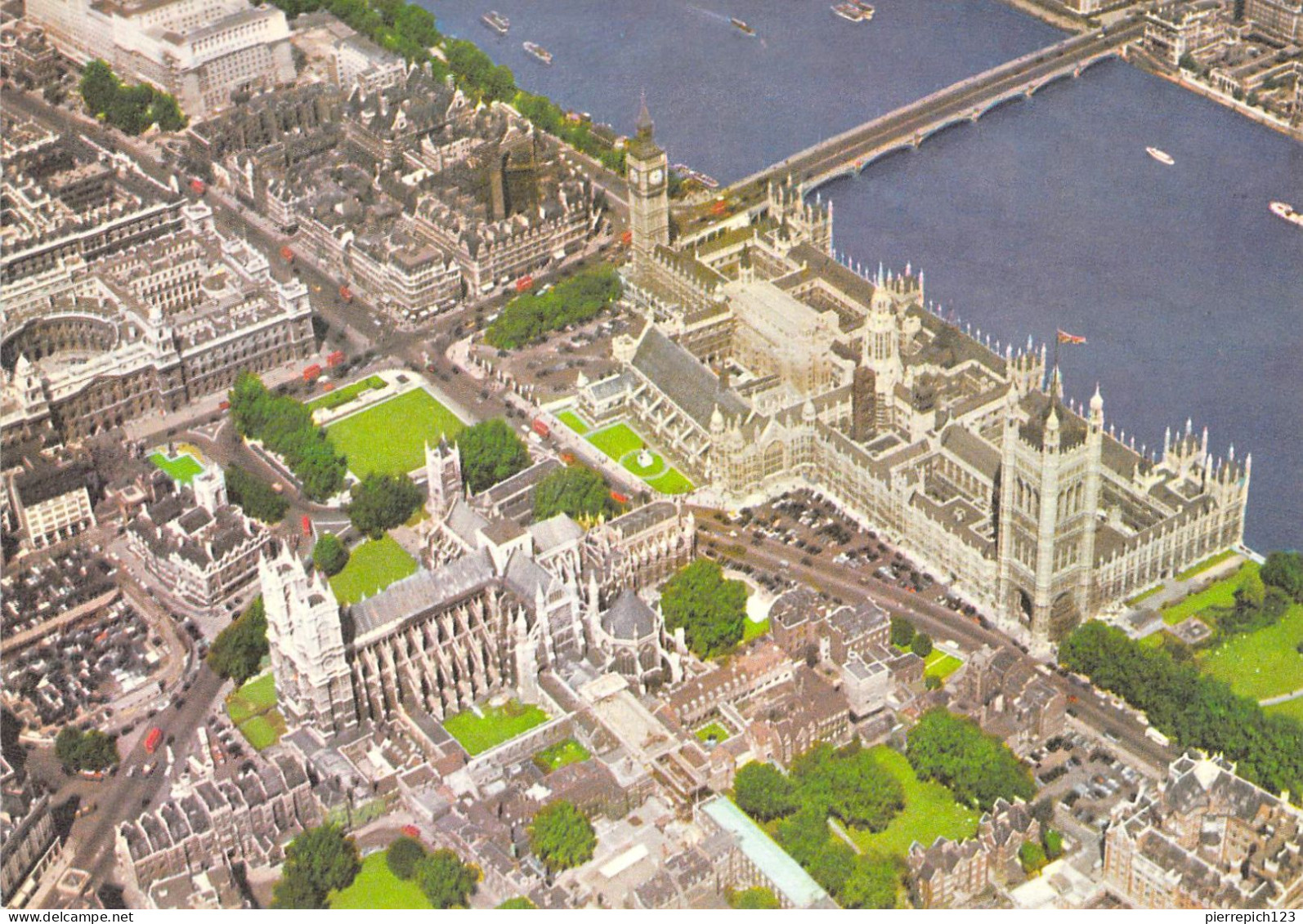 Londres - Abbaye De Westminster - Vue Aérienne - Westminster Abbey