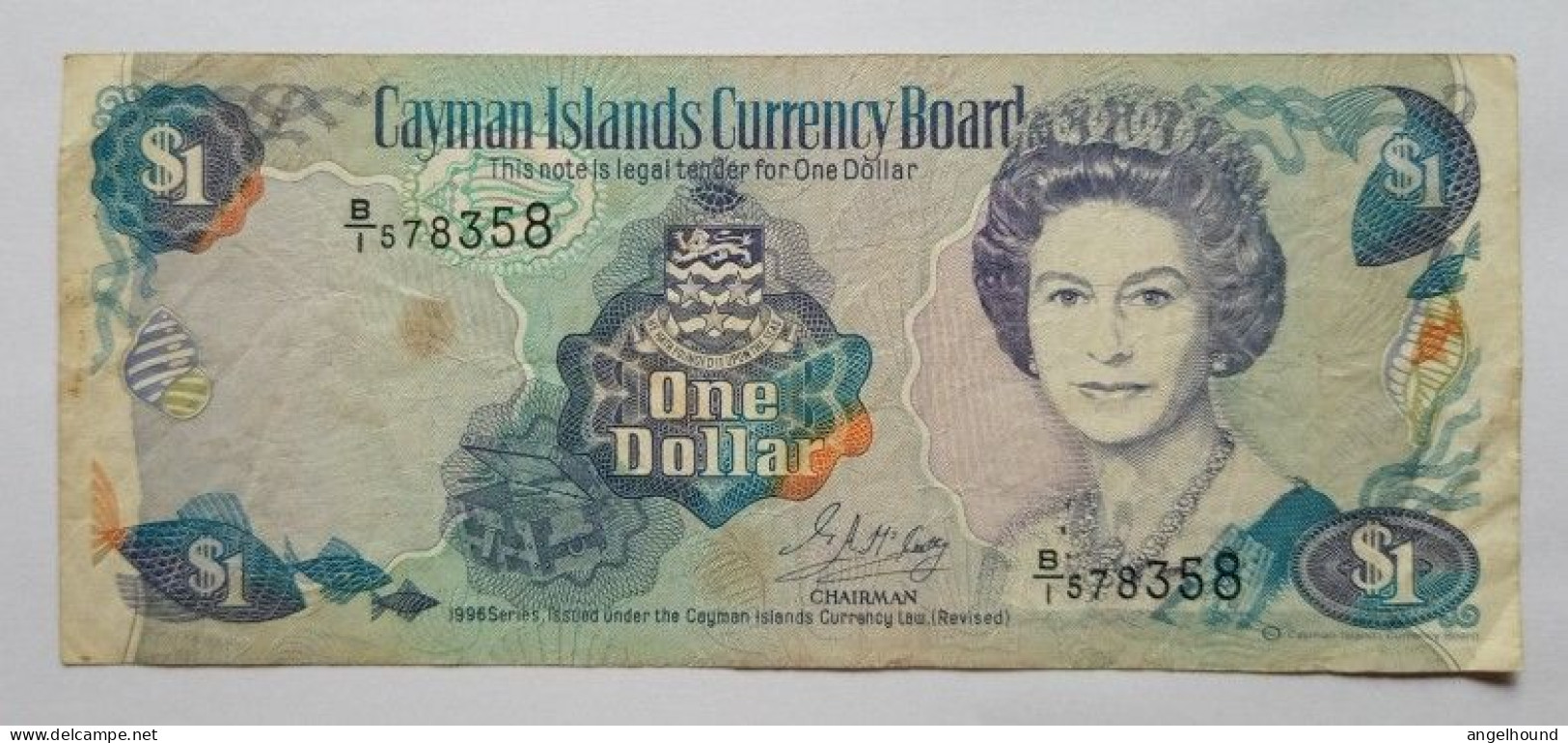 Cayman Islands $1  1996 Series - Islas Caimán