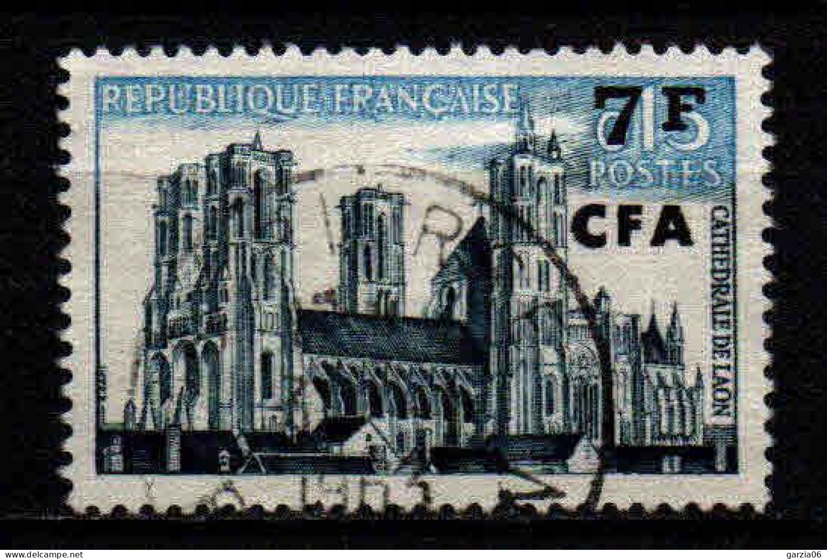 Réunion  - 1961 - Tb De France Surch - N° 347- Oblit - Used - Usati