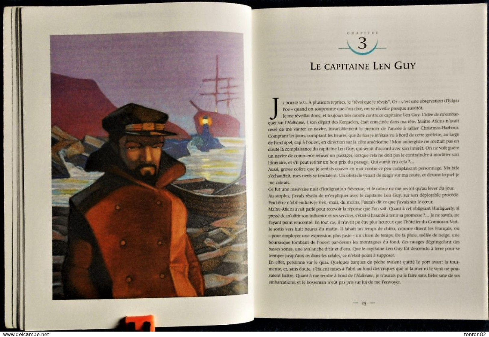 Jules Verne - Le SPHINX des glaces - Actes SUD Junior - ( 2004 ) - Belle édition .