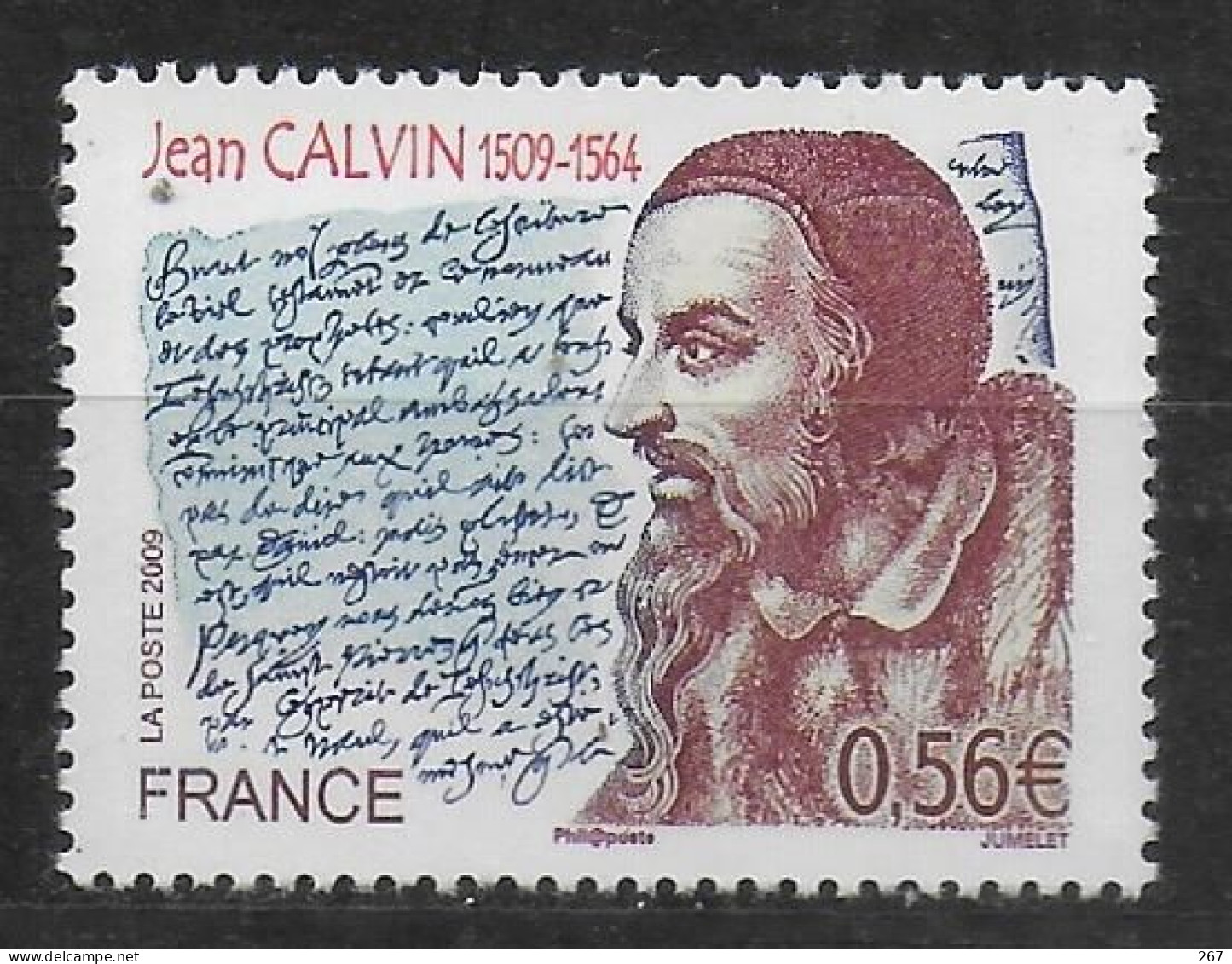 FRANCE    N° 4356   * * Jean Calvin - Theologians