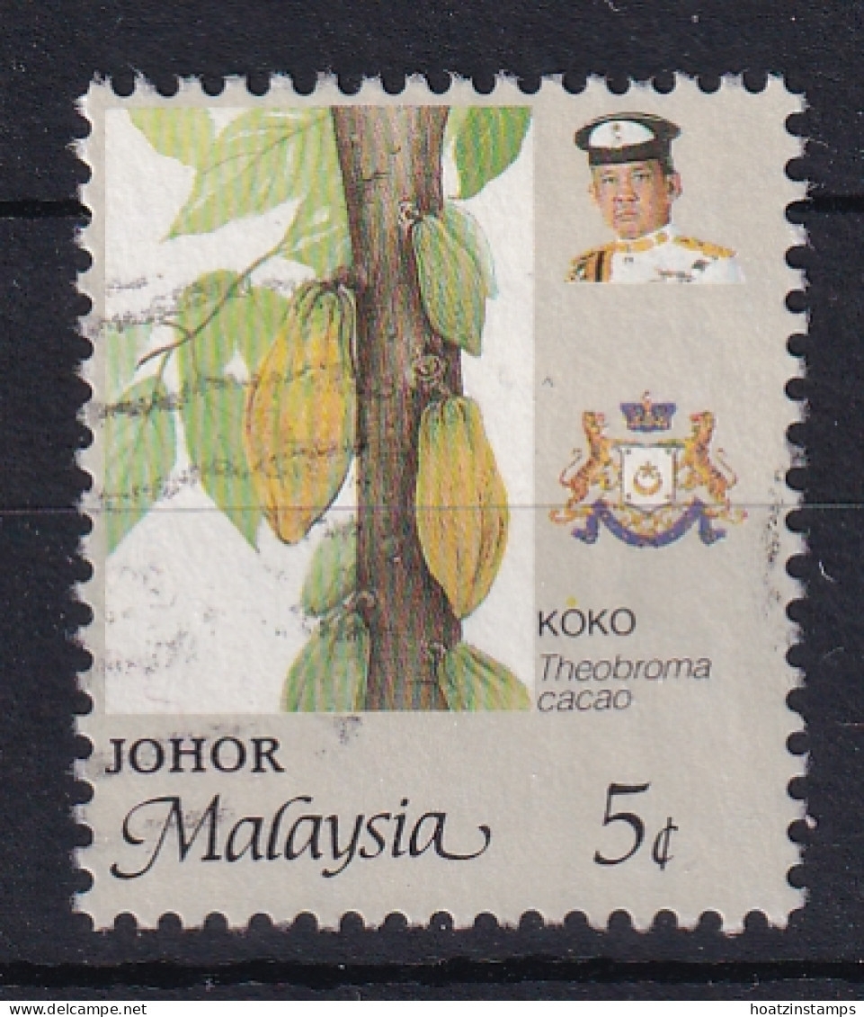 Malaya - Johore: 1988/96   Agricultural Products    SG204   5c   Used  - Johore