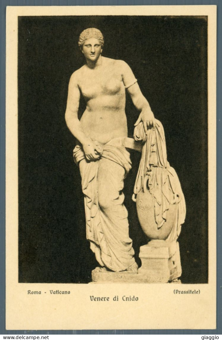 °°° Cartolina - Roma N. 2146 Venere Di Cnido Formato Piccolo Nuova °°° - Museums
