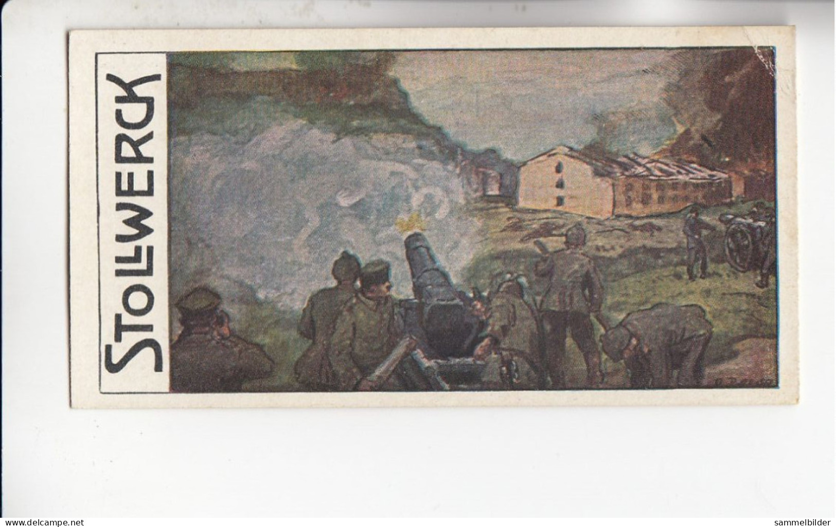 Stollwerck Album No 16 Festungskämpfe In Nordfrankreich Givat    Grp 578#3  RARE - Stollwerck