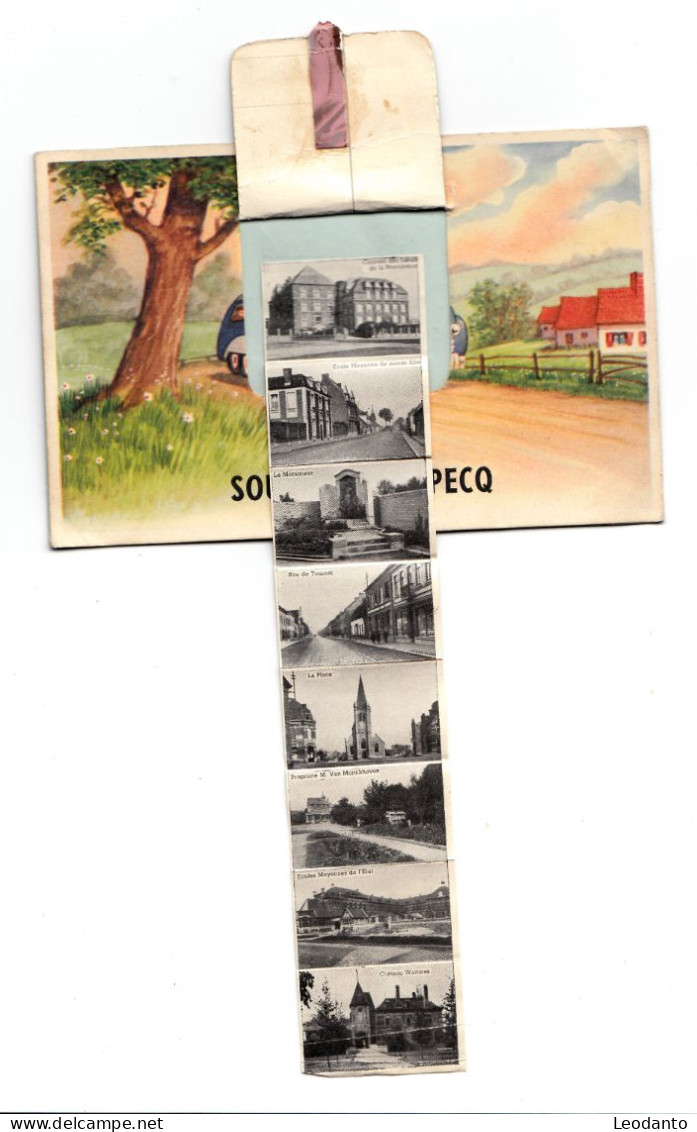 PECQ - Souvenir Carte à Système - Pecq