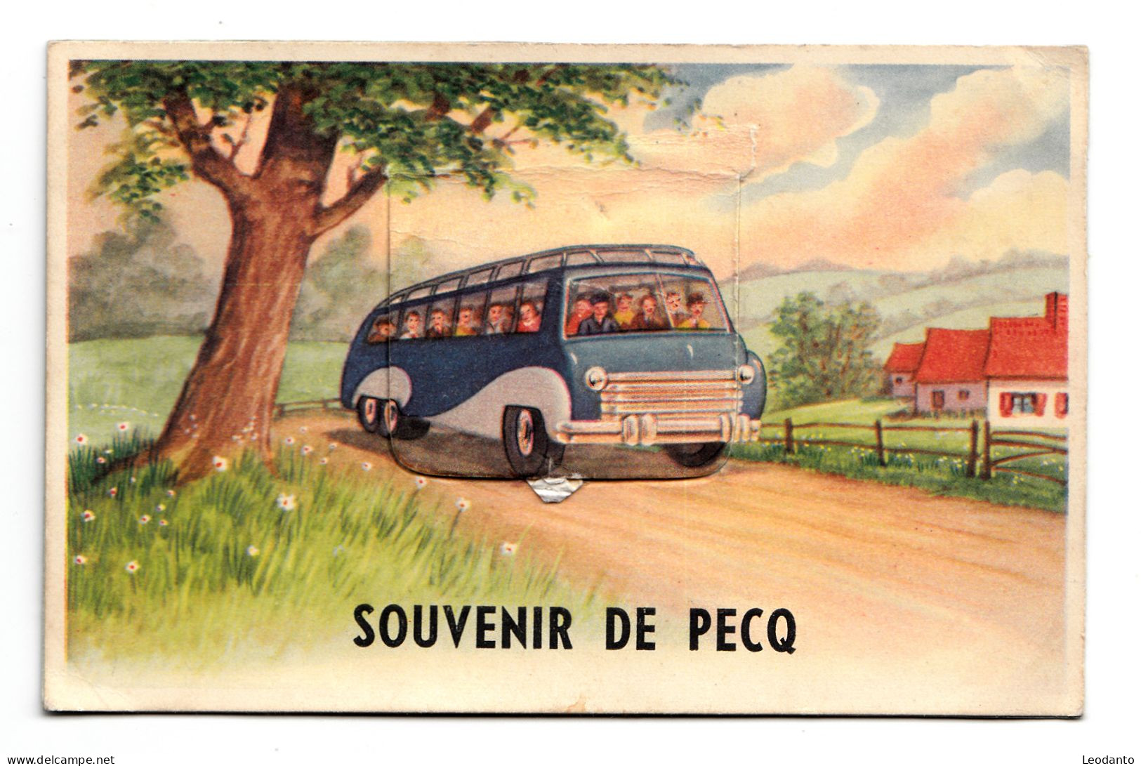 PECQ - Souvenir Carte à Système - Pecq