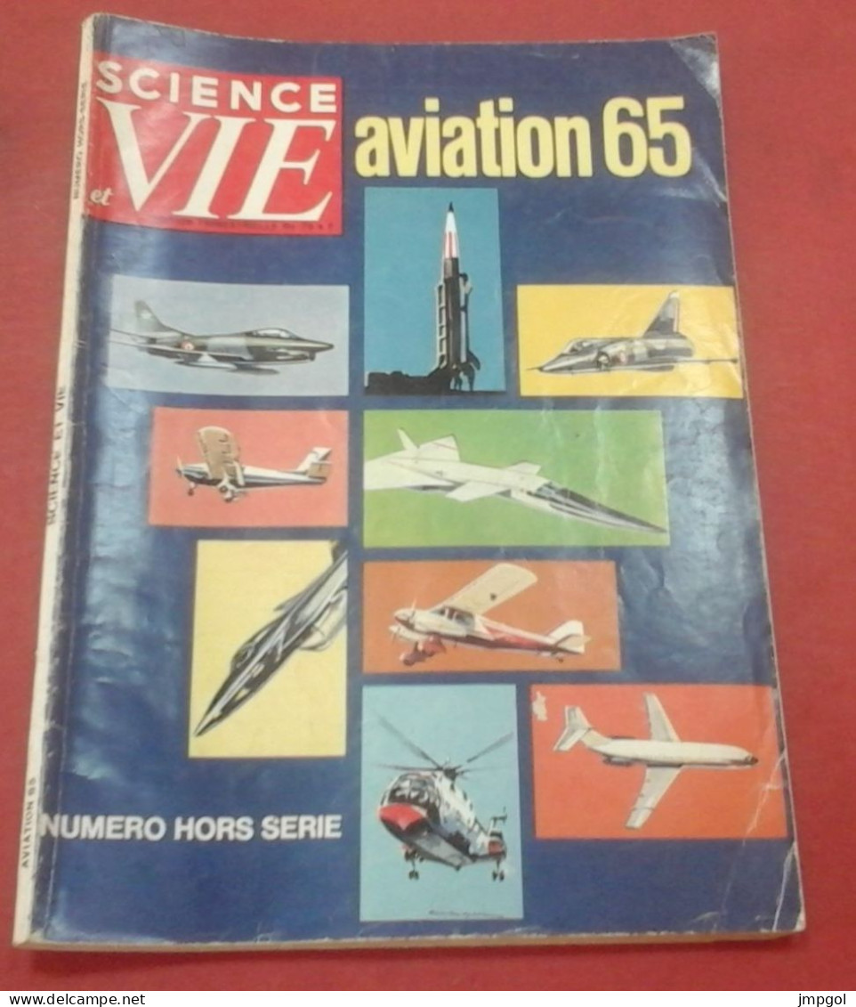 Lot 8 Numéros Science Et Vie Spécial Aviation 1965,1983,1985,1987,1989,1991,1995,1997 - Aviación